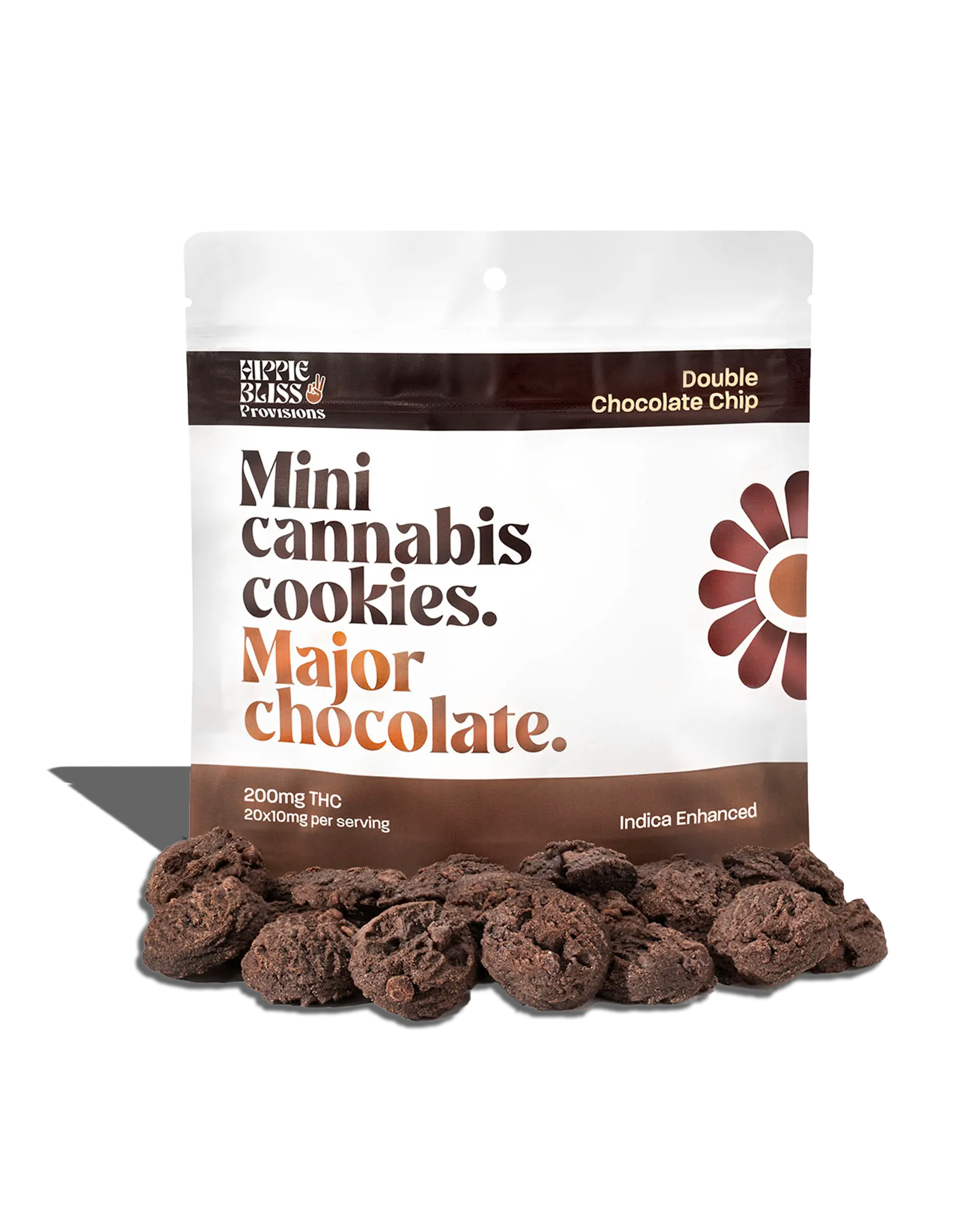 Double Chocolate Mini Cookies 200mg