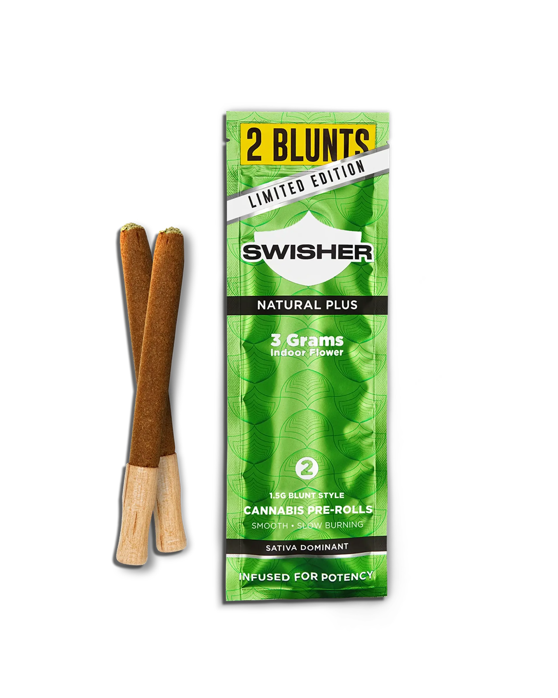 Natural Plus Infused Blunt 2-pack