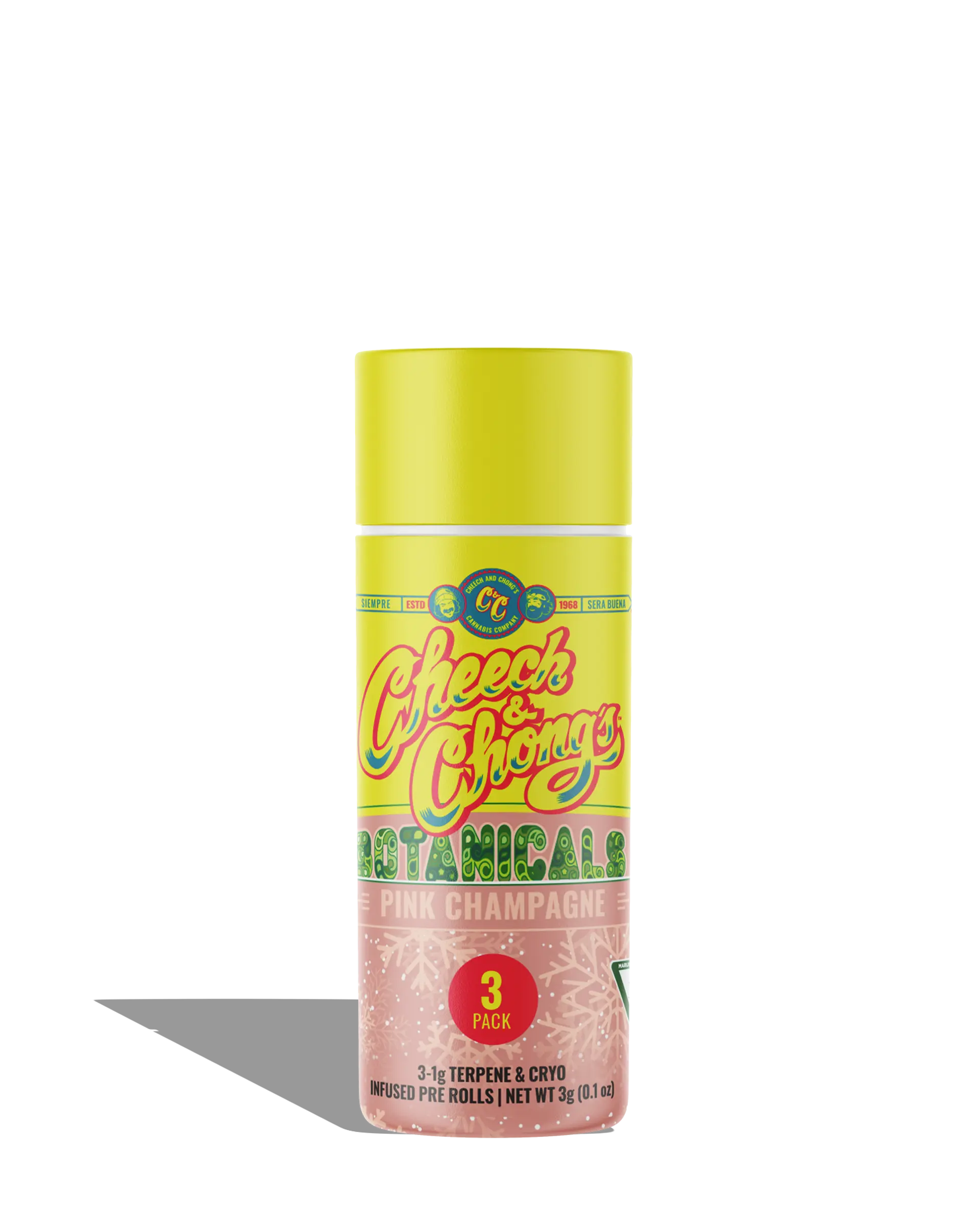 Pink Champagne Cryos Infused Preroll 3-pack