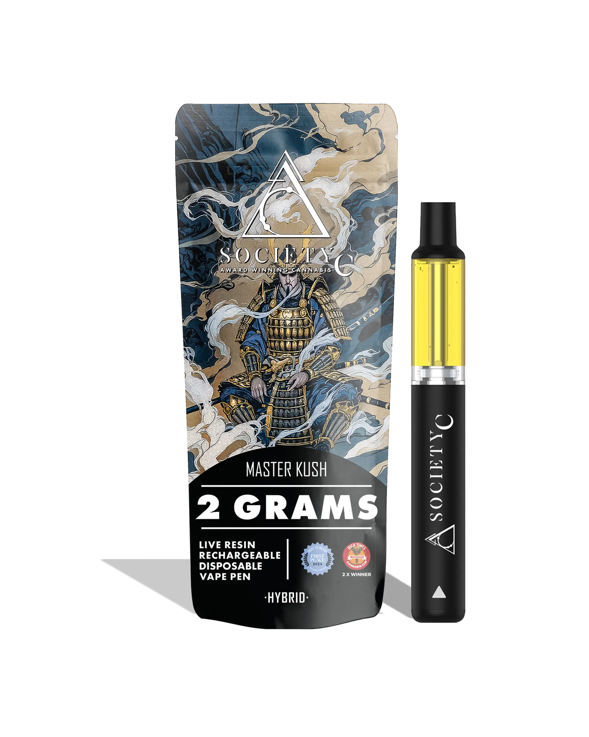 Master Kush Live Resin Disposable Cart 2g