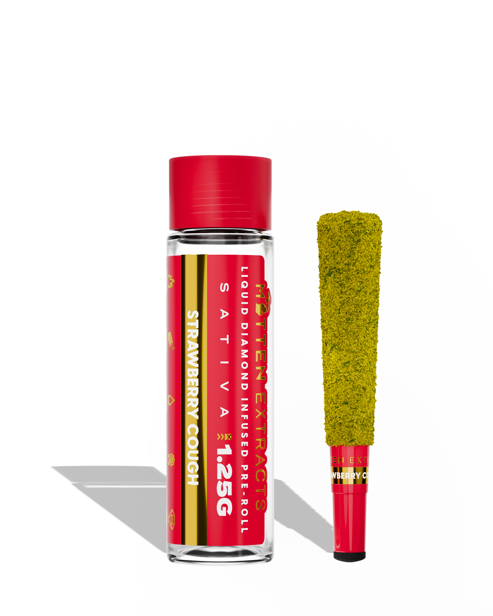 Strawberry Cough Infused Preroll 1.25g, 1 of 1