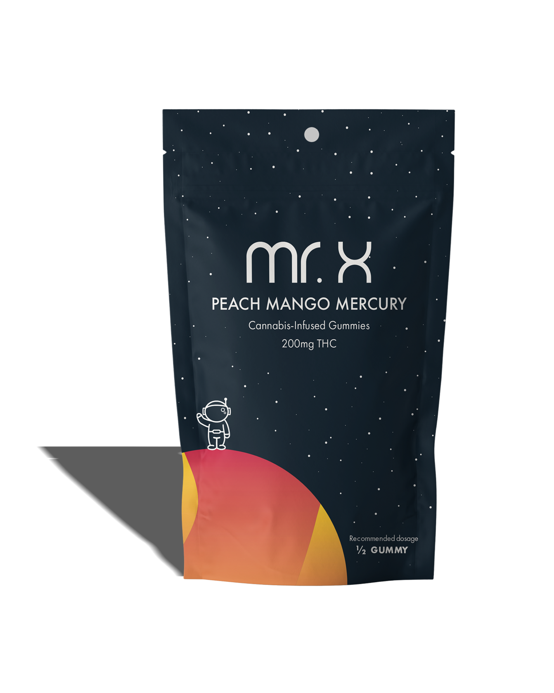 Peach Mango Mercury Gummies 10x20mg