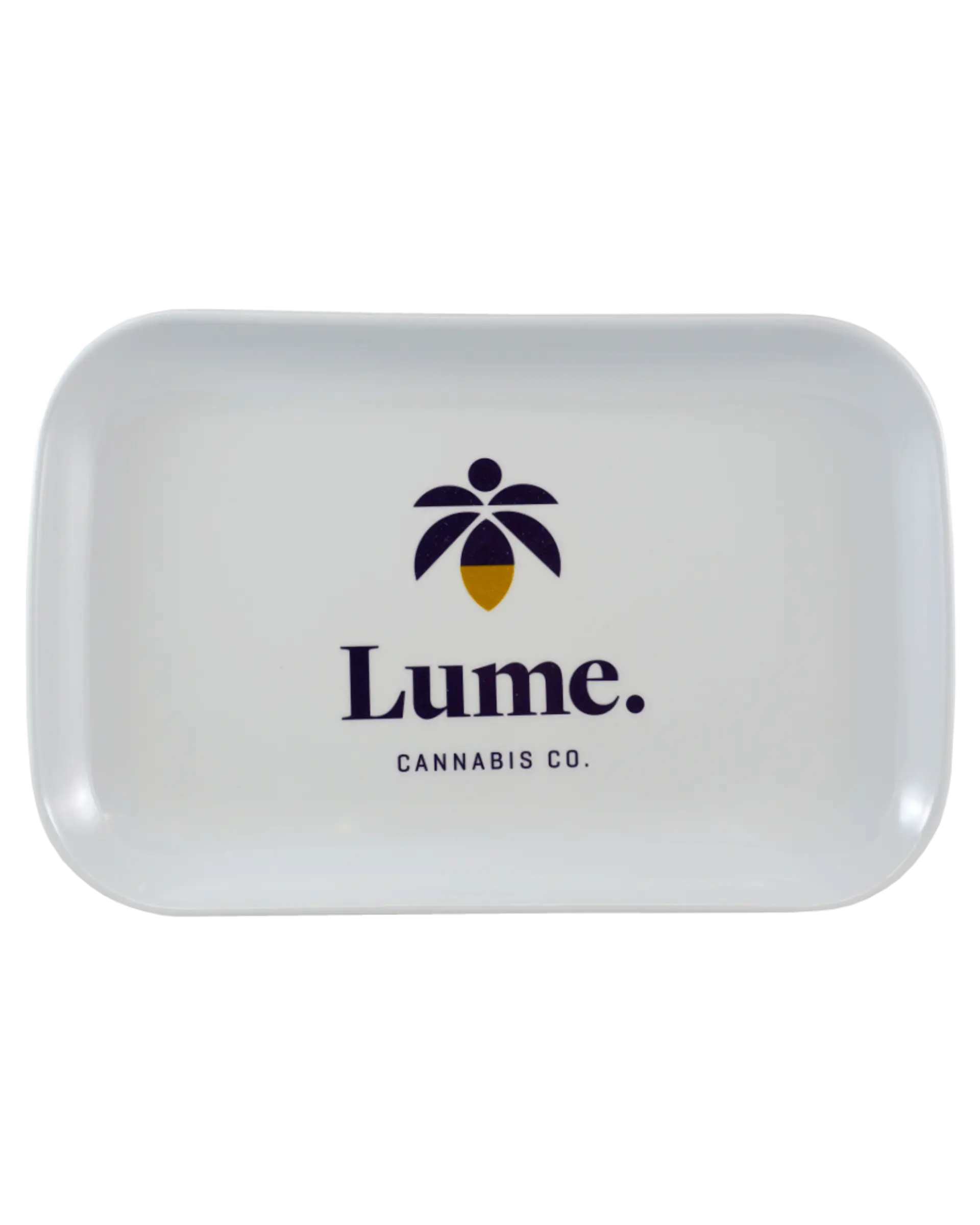 Lume Rolling Tray - White