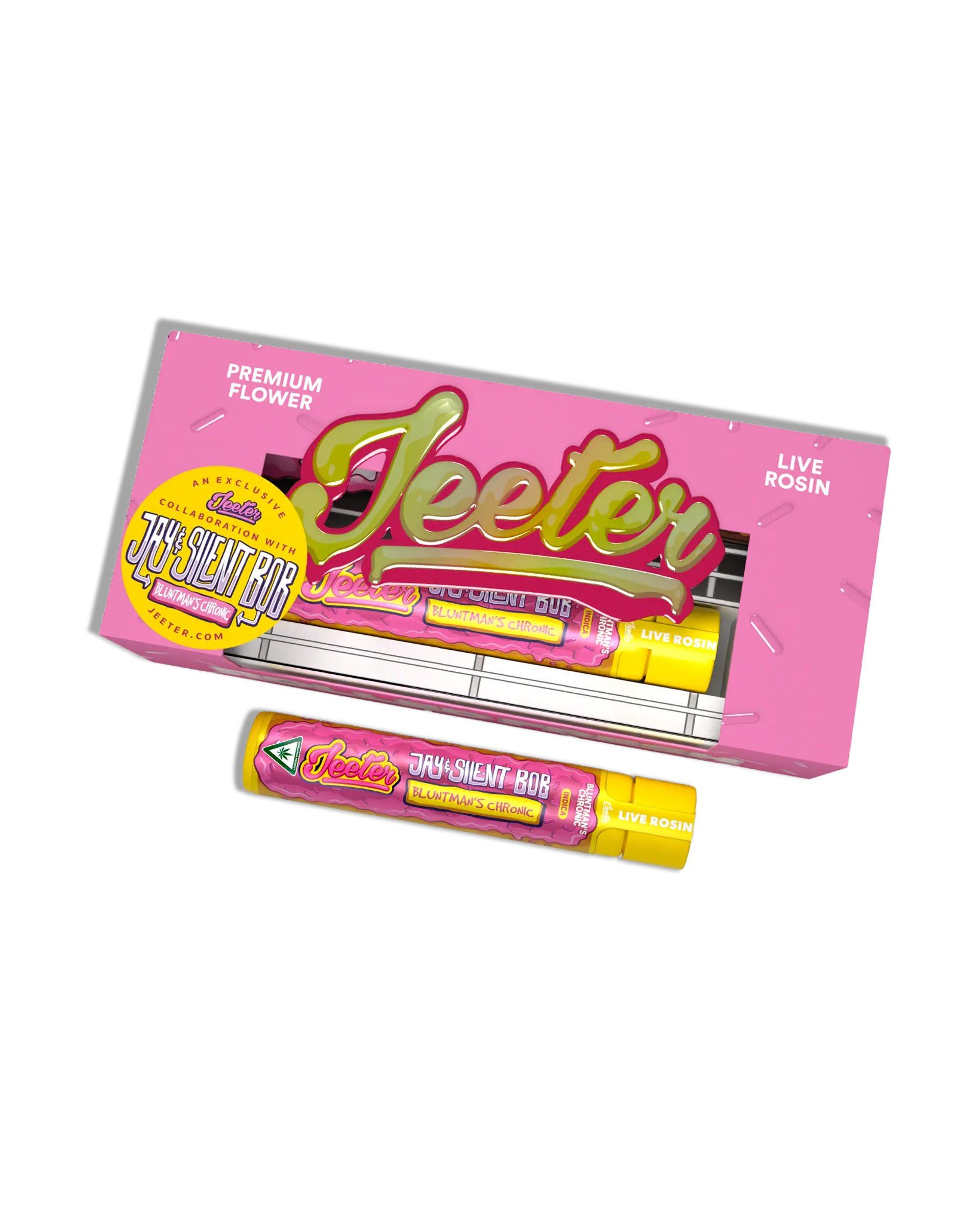 Jay & Silent Bob Bluntman's Chronic Live Rosin Infused Preroll 2g