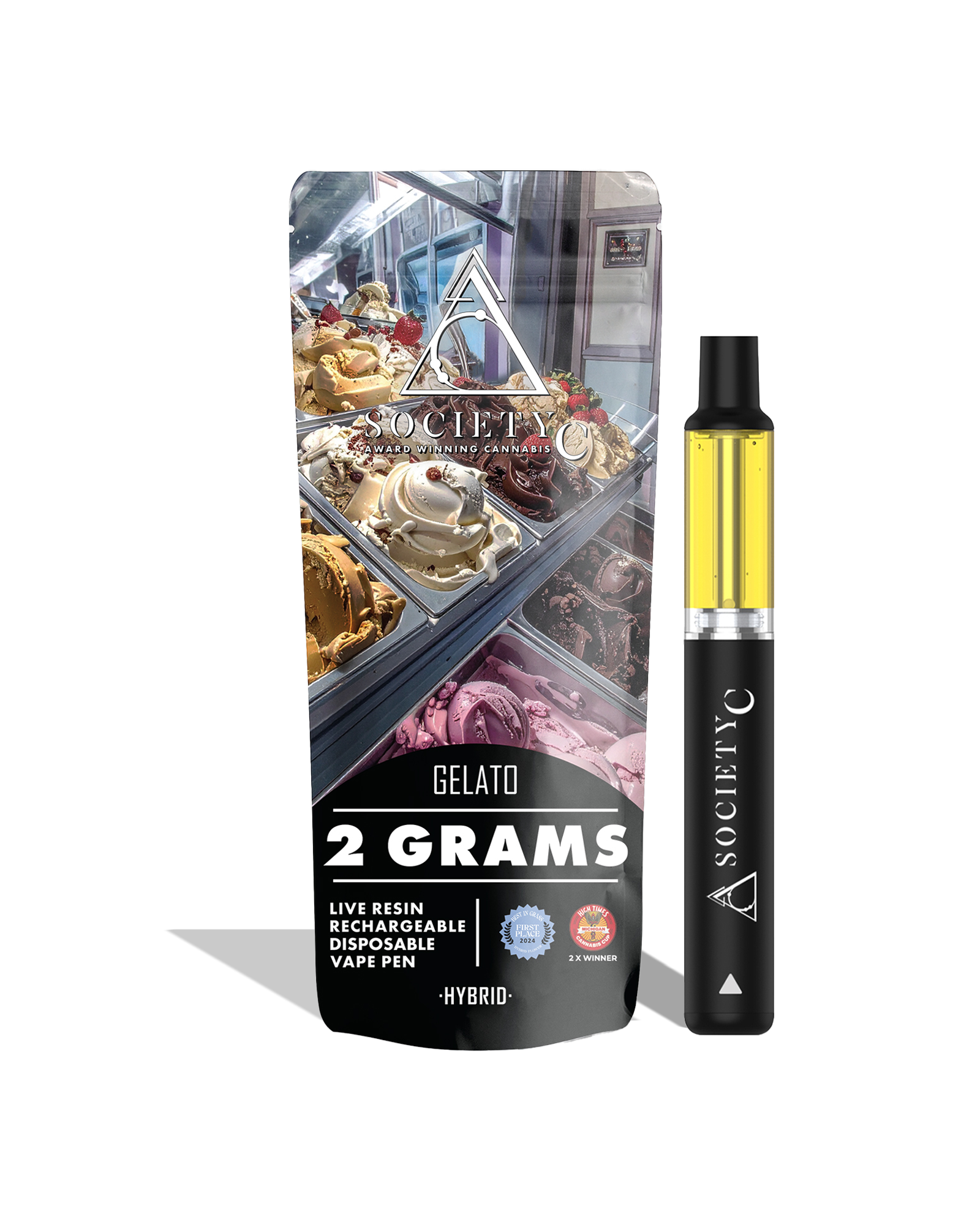 Gelato Live Resin Disposable Cart 2g, 1 of 1