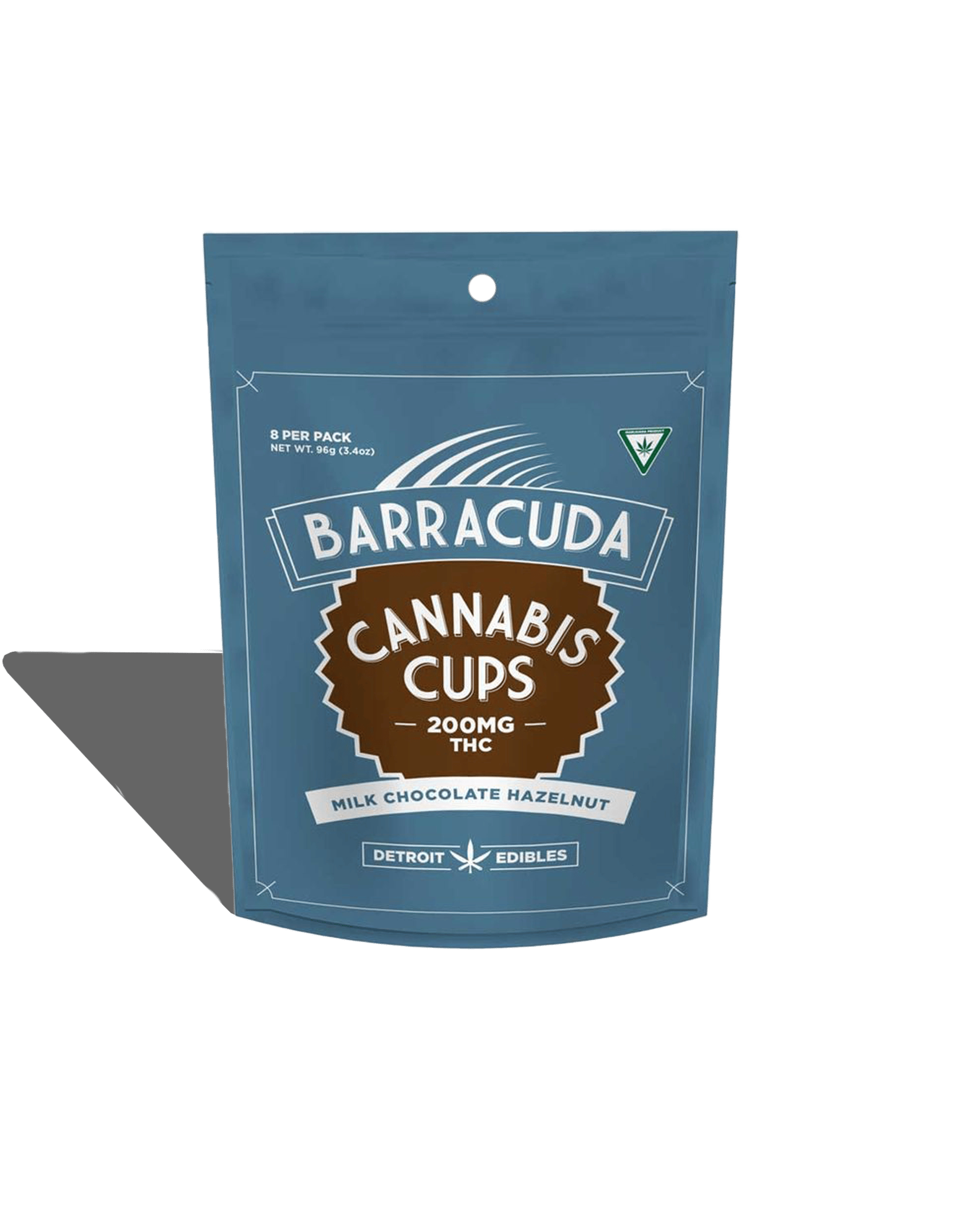 Milk Chocolate Hazelnut Cannabis Cups 8x25mg