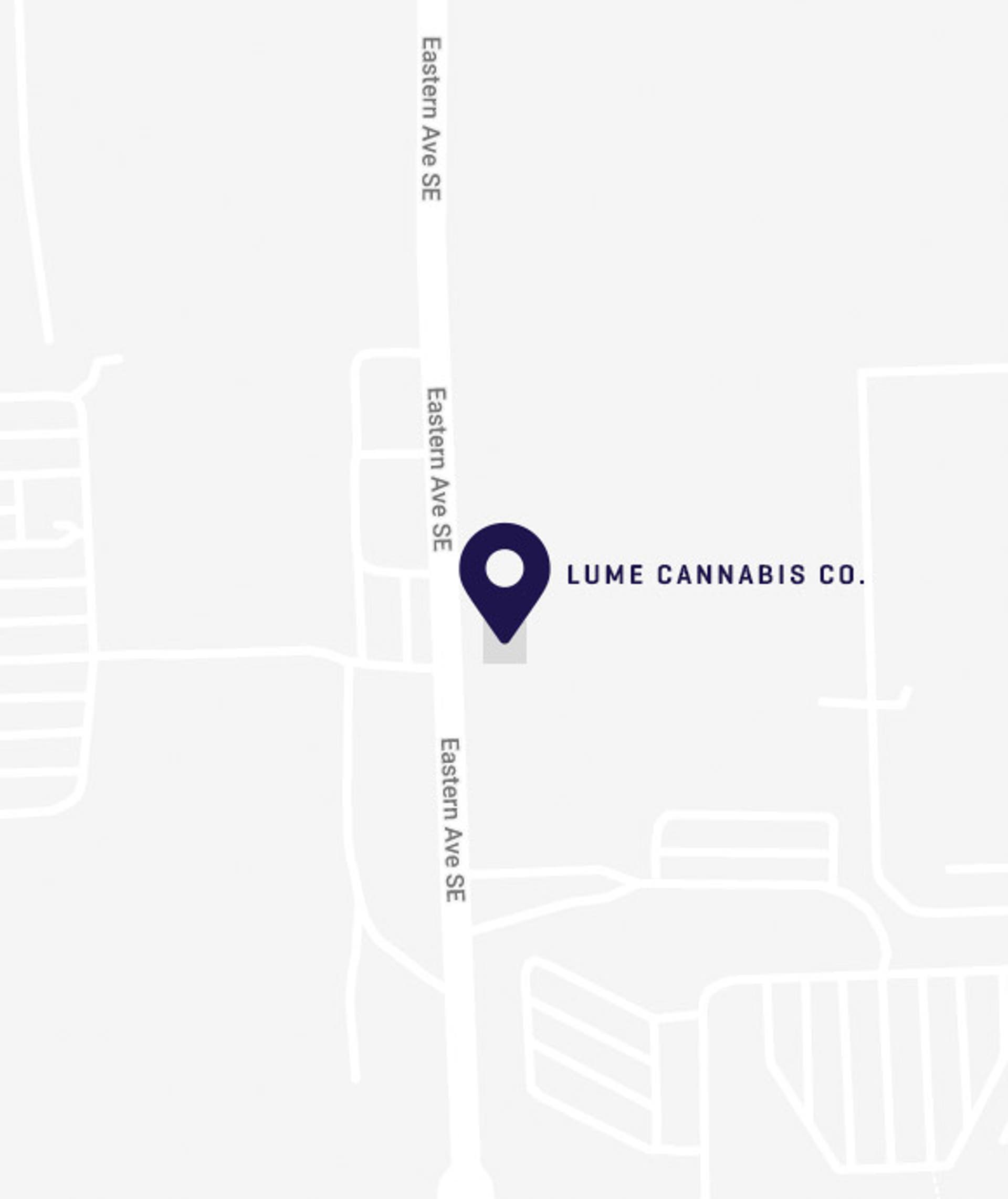 Location of Lume Cannabis dispensary in Grand Rapids, MI
