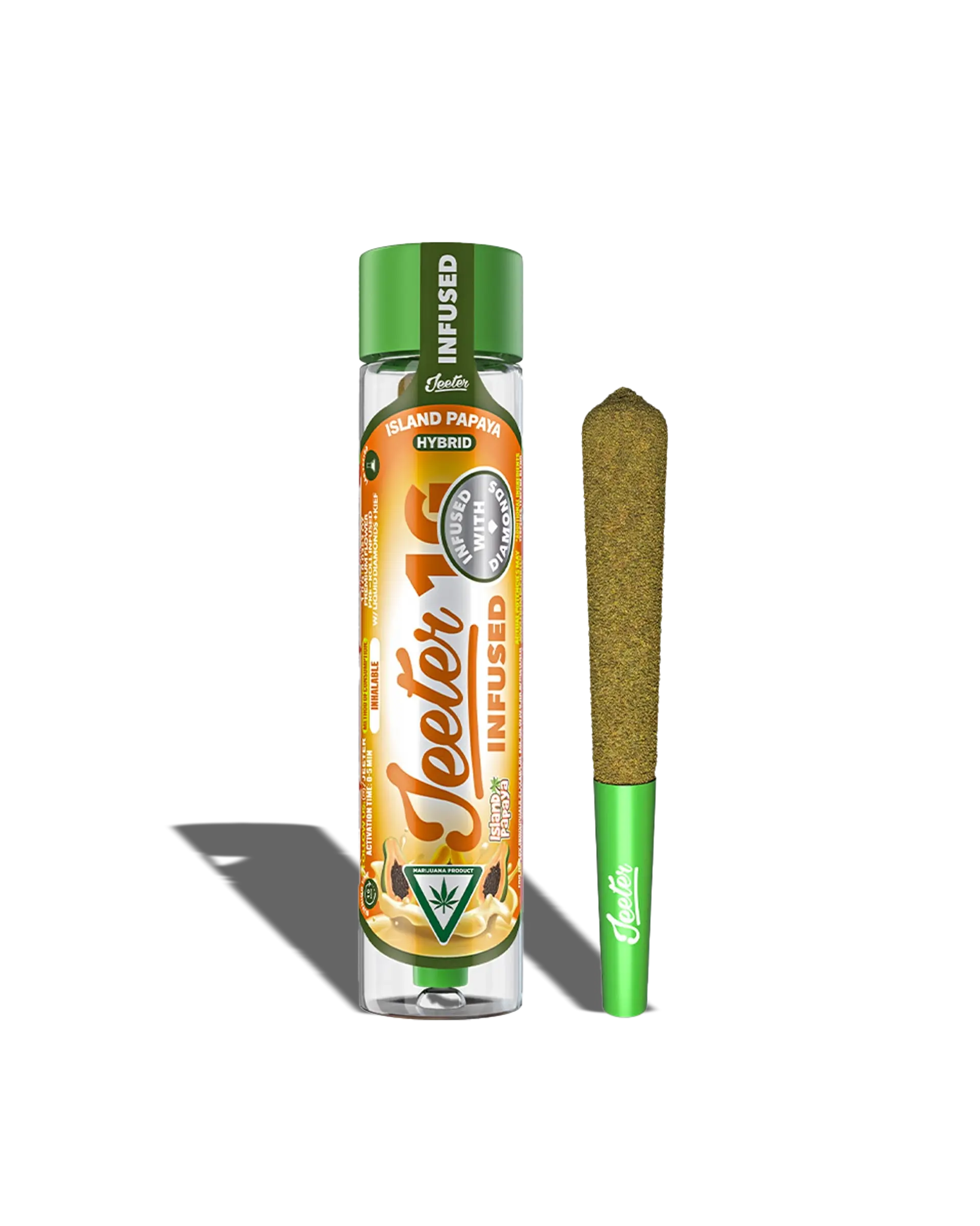 Jeeter Island Papaya Infused Preroll 1g