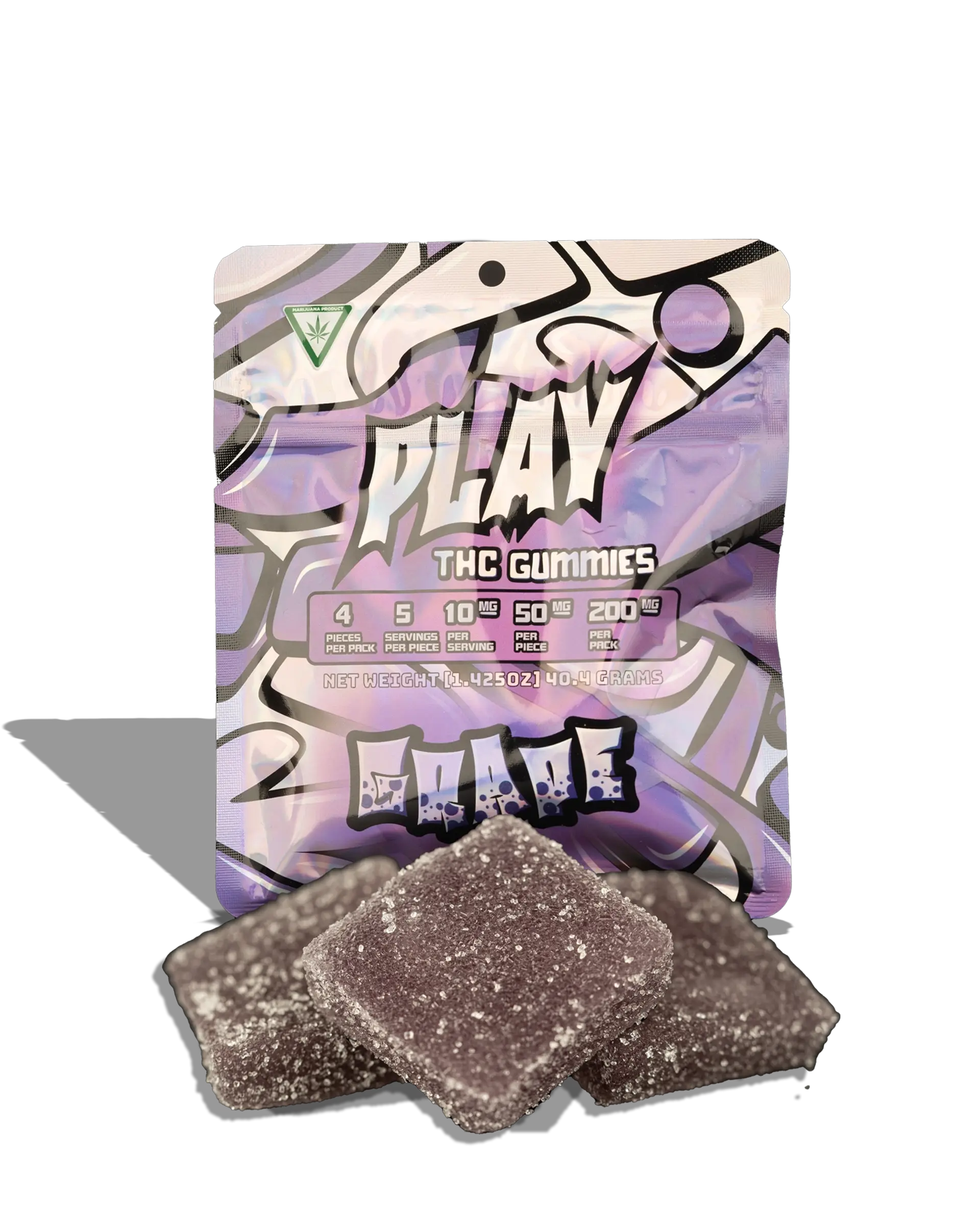 Grape Gummies 4x50mg