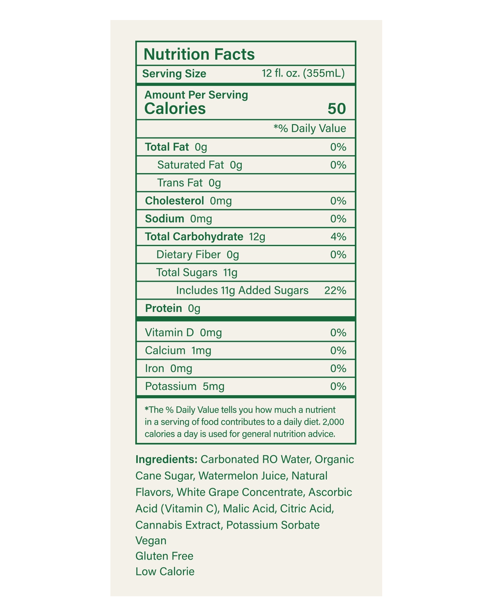 BUZZN Watermelon Seltzer 7.5mg, 4 of 4