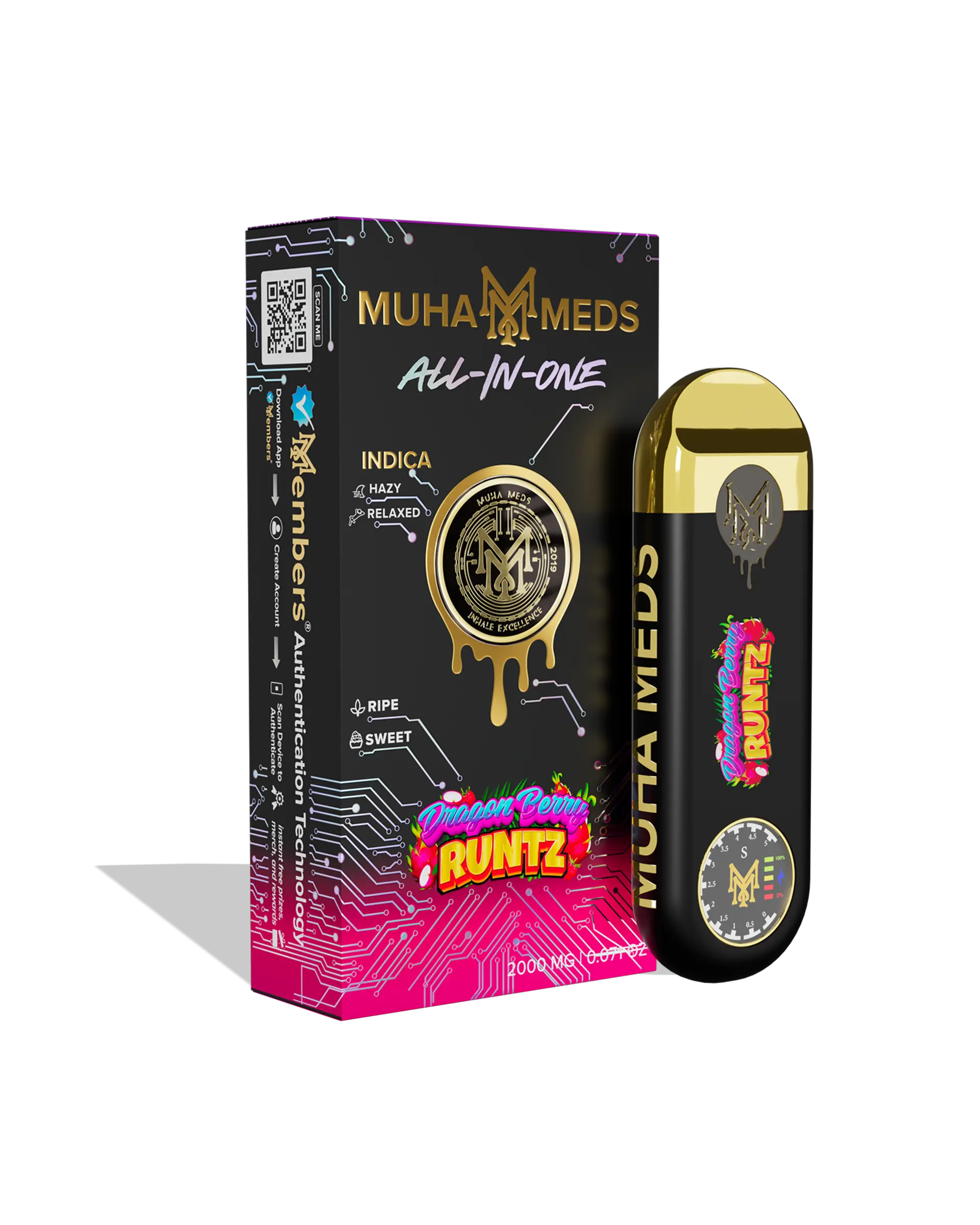 Dragon Berry Runtz Disposable Cart 2g