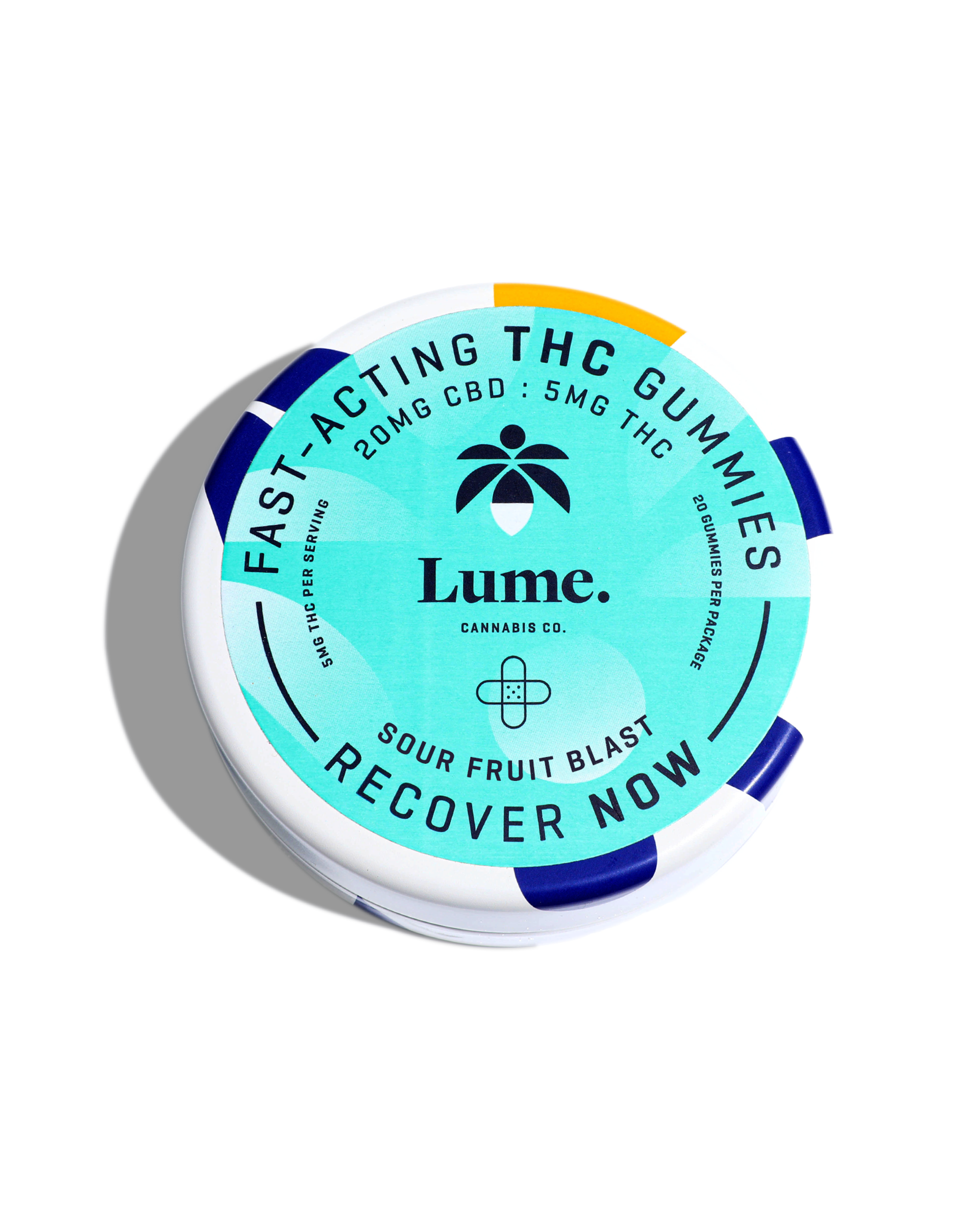 Recover 'Now' Sour Punch 4:1 CBD:THC Gummies