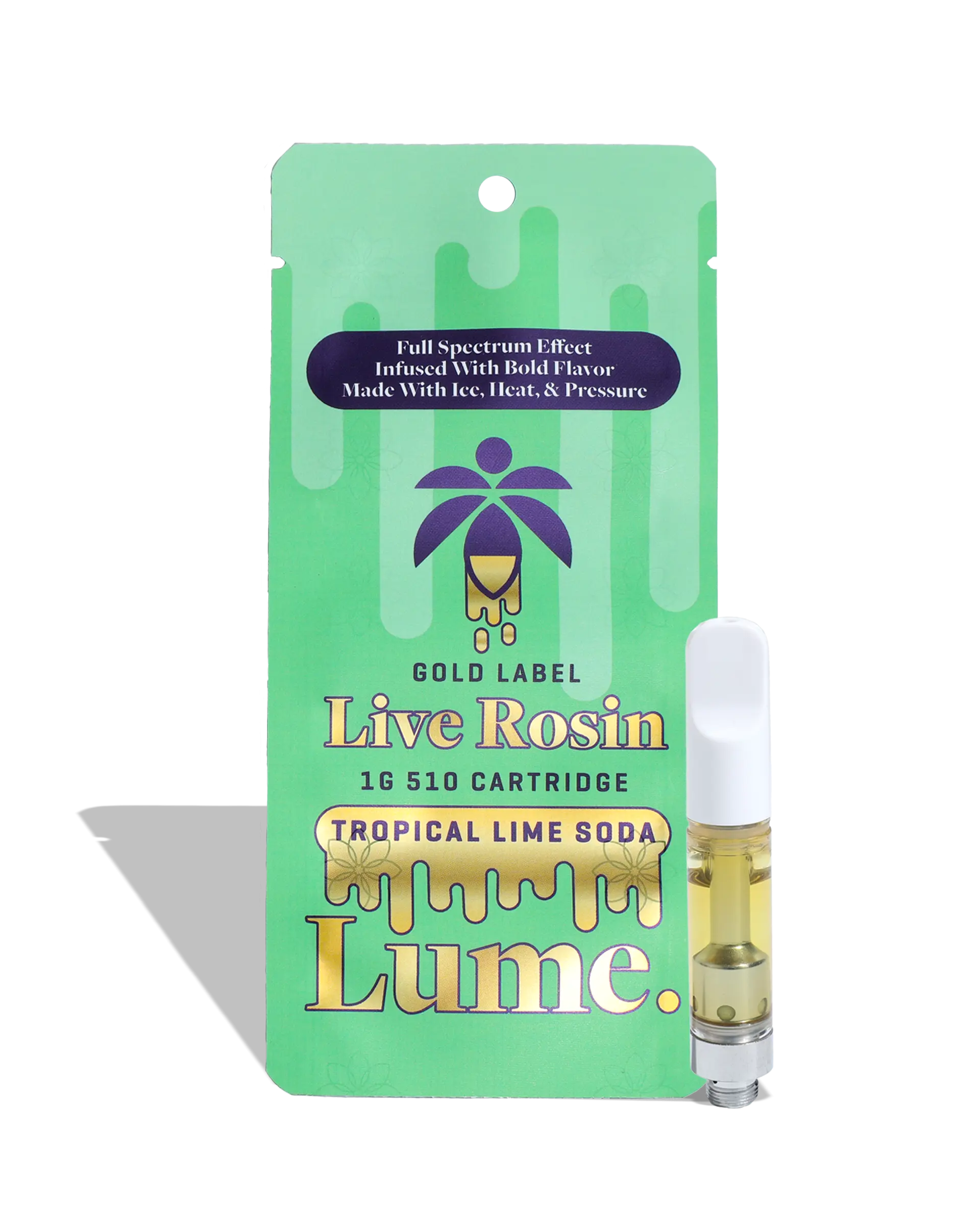 Tropical Lime Soda Live Rosin Cart 1g