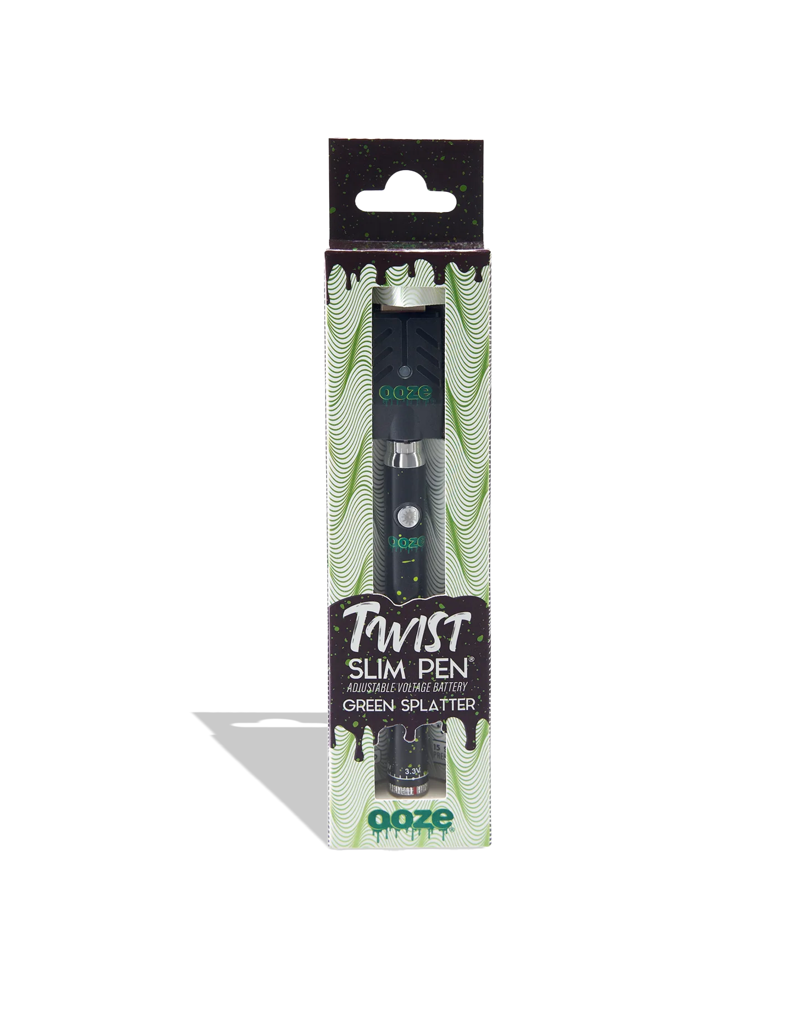 Slim Pen Twist Battery + Smart Usb - Green Splatter, 1 of 1