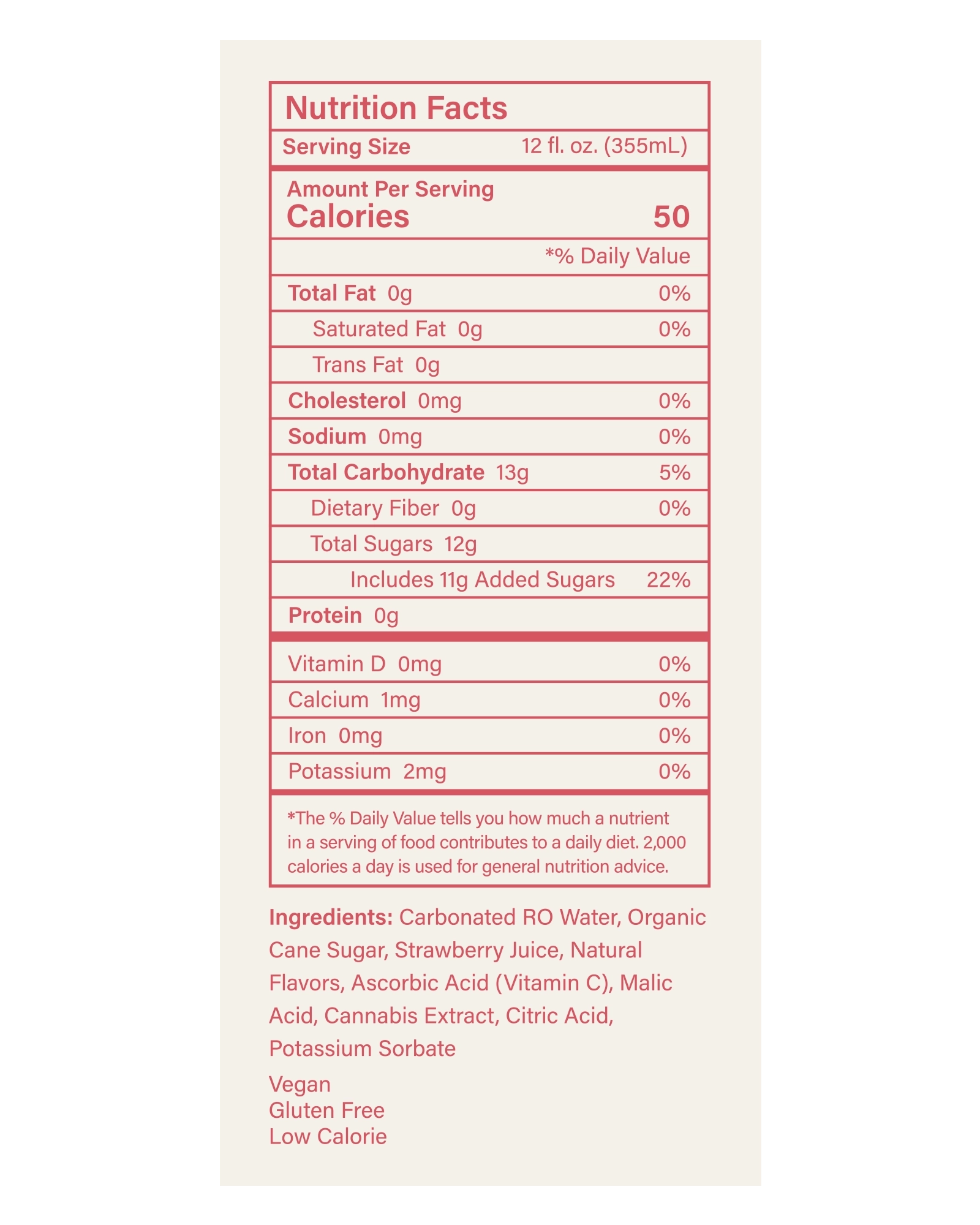 BUZZN Strawberry Seltzer 7.5mg, 4 of 4