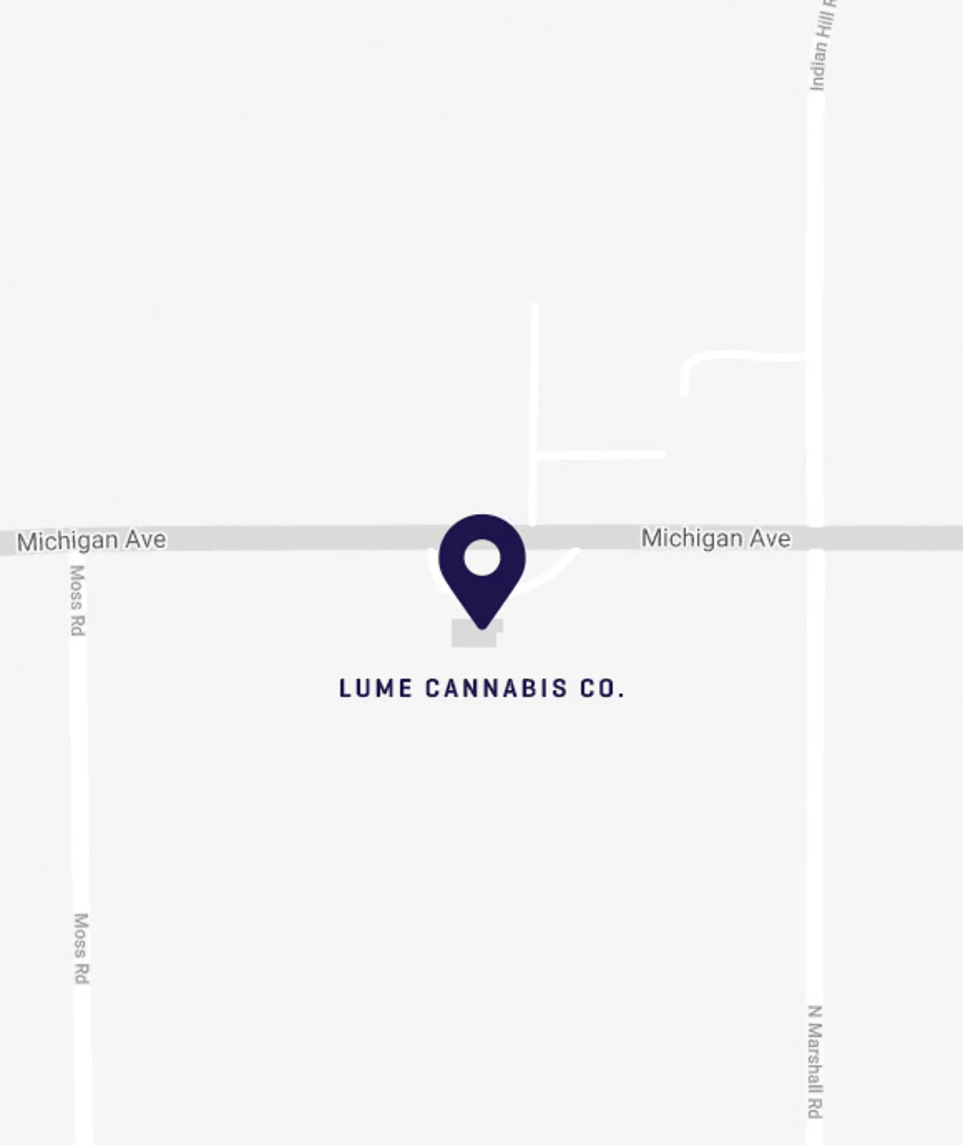 Location of Lume Cannabis dispensary in Honor, MI