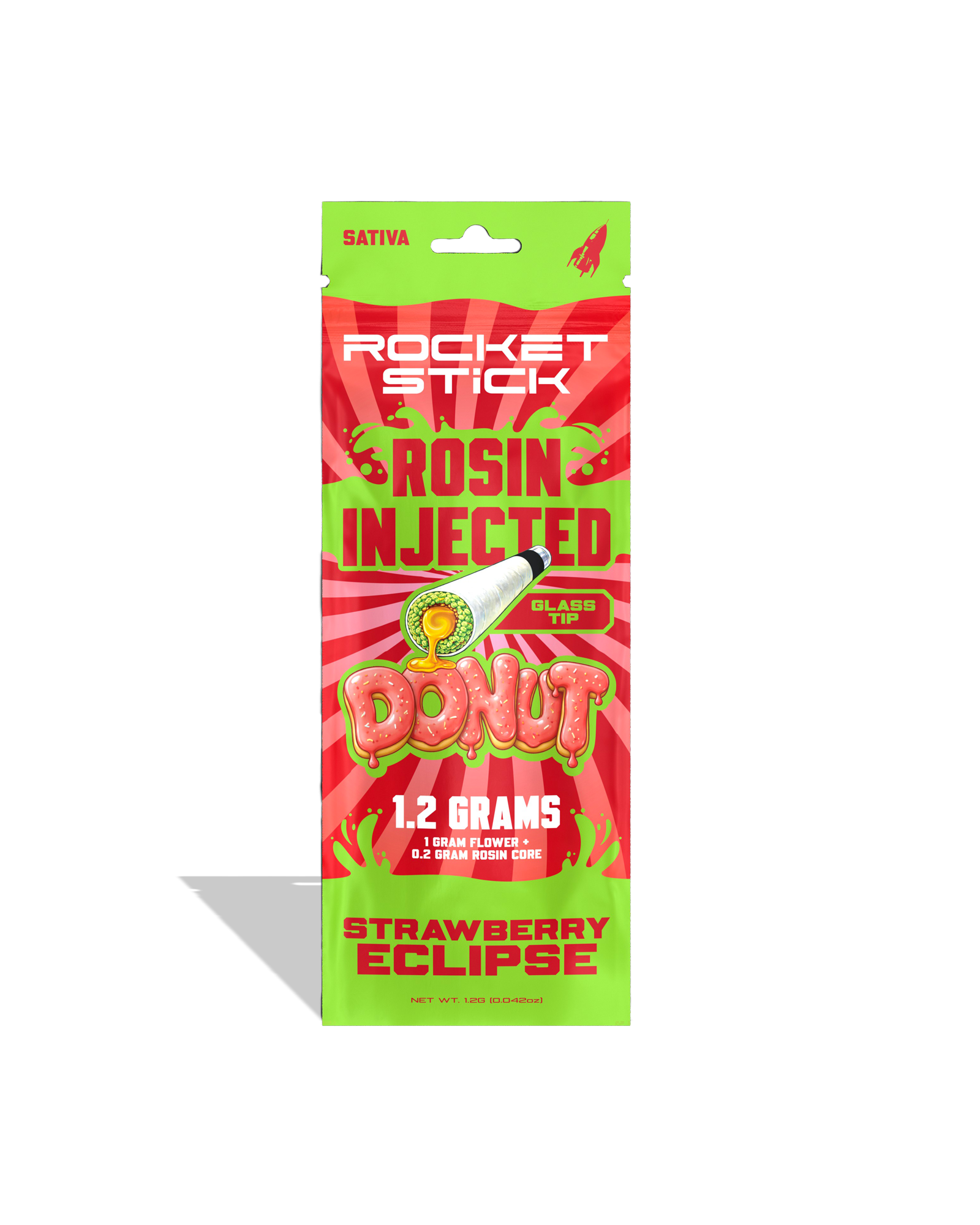 Strawberry Eclipse Donut Infused Preroll 1.2g, 1 of 1