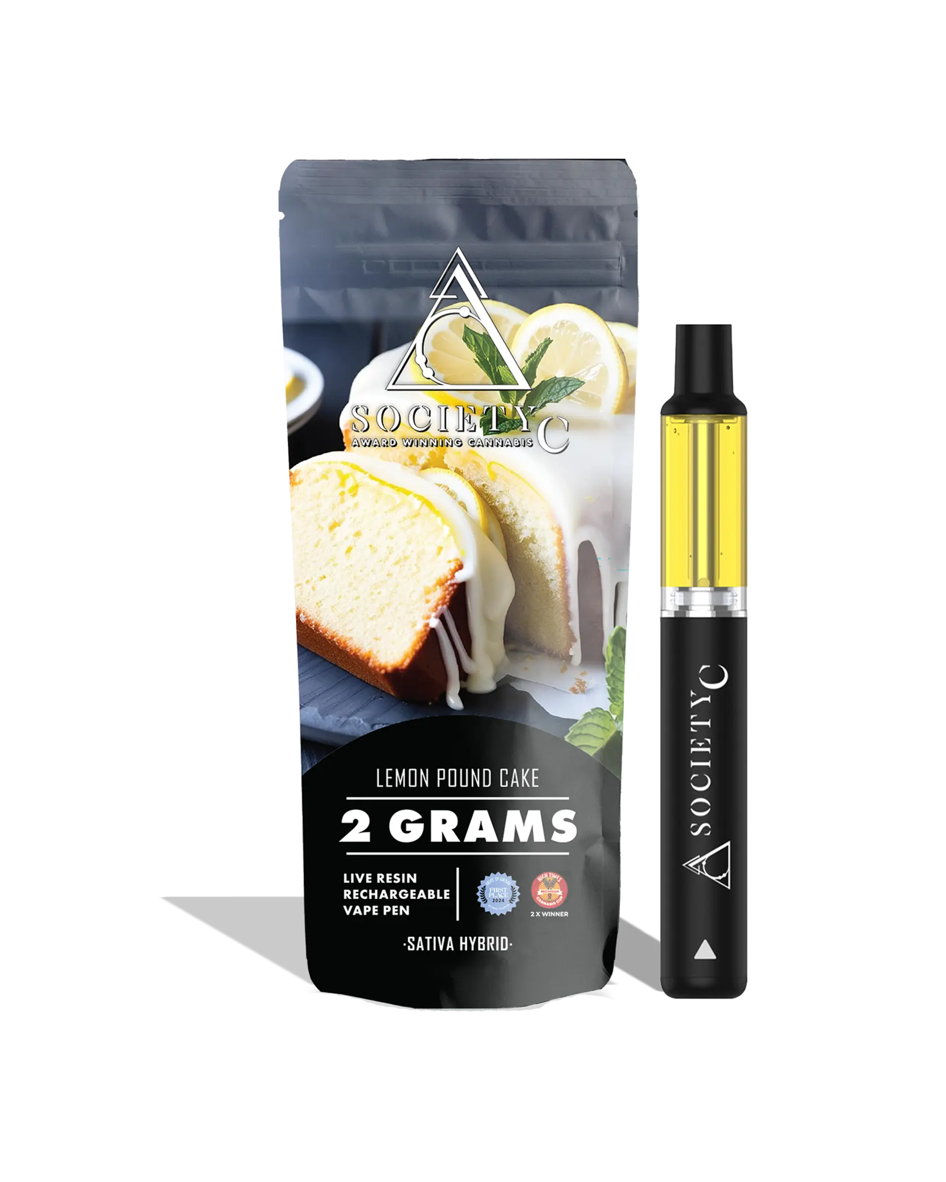 Lemon Pound Cake Live Resin Disposable Cart 2g