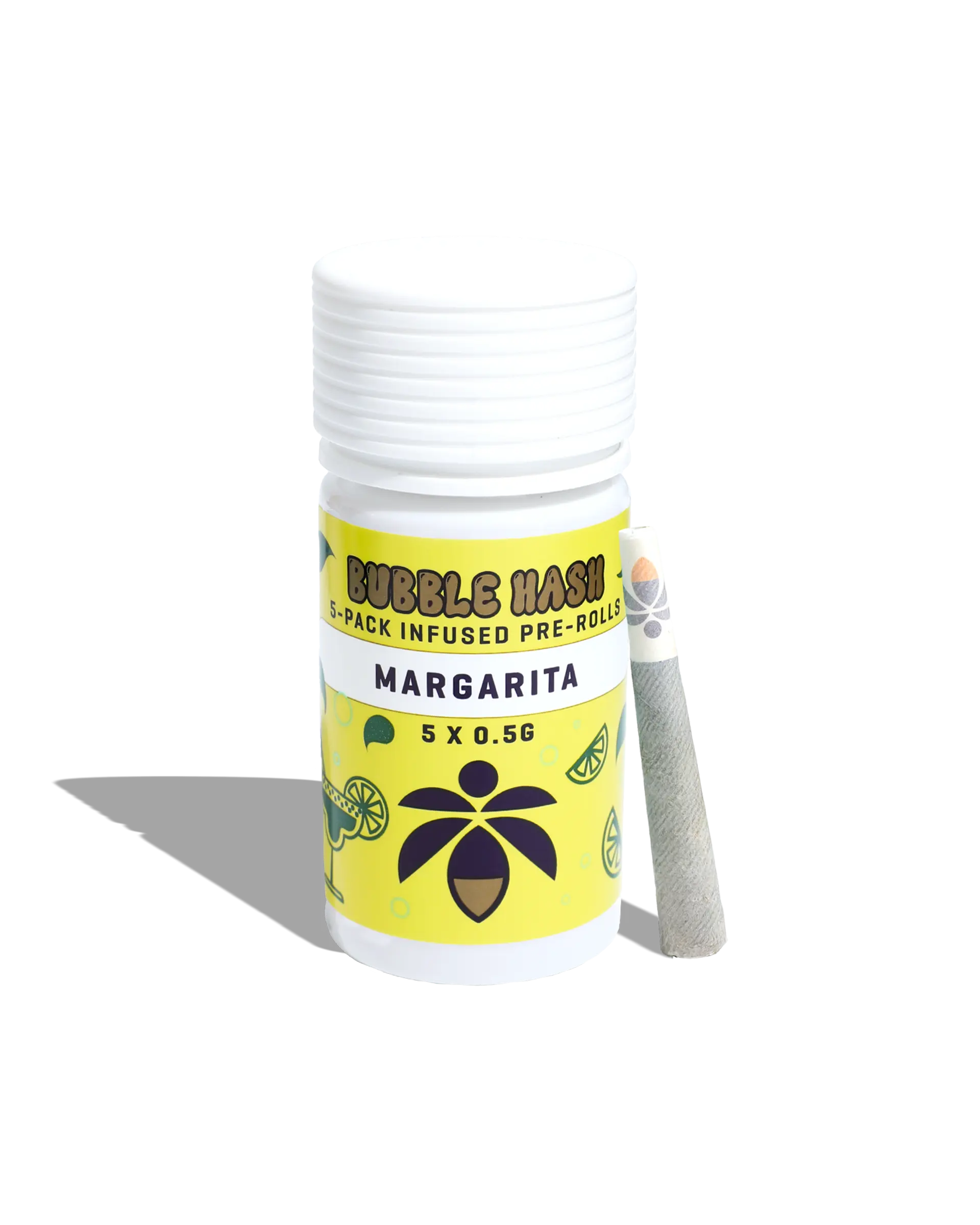 Margarita Bubble Hash Infused Preroll 5-pack