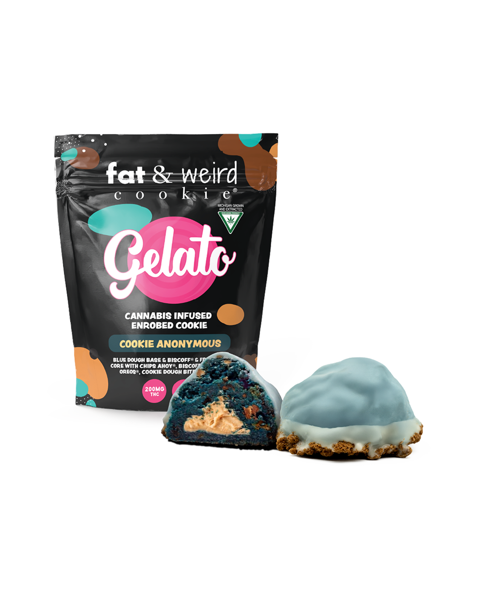 Fat & Weird Cookie Anonymous 200mg, 1 of 1