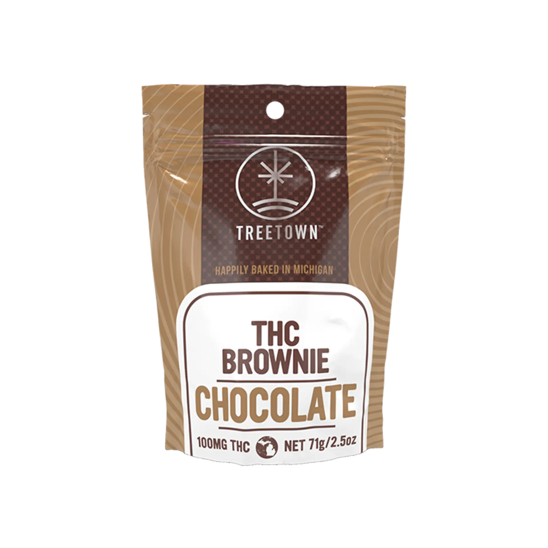 Dark Chocolate Brownie 100mg