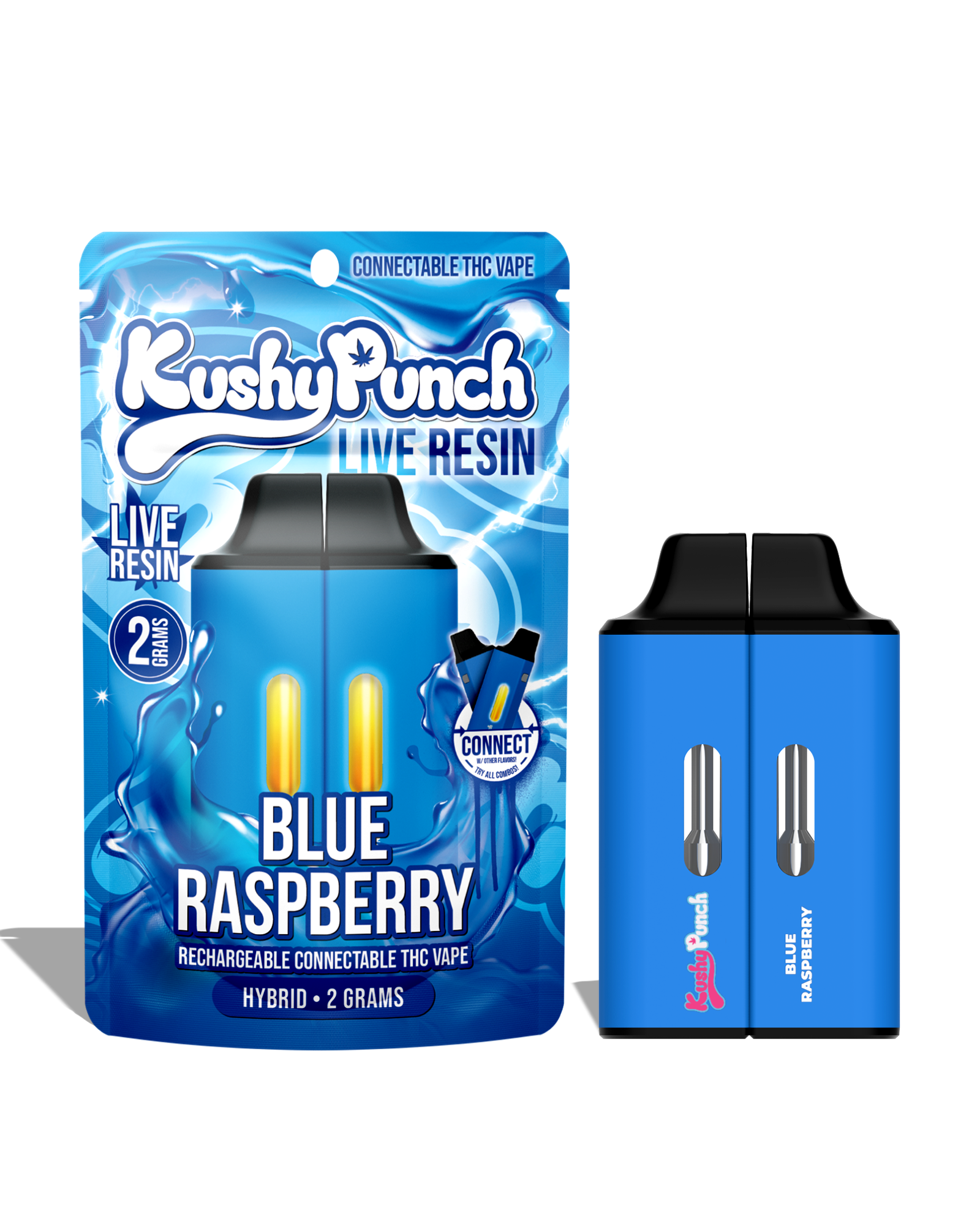 Blue Raspberry Click Live Resin Disposable Cart 2g, 1 of 1