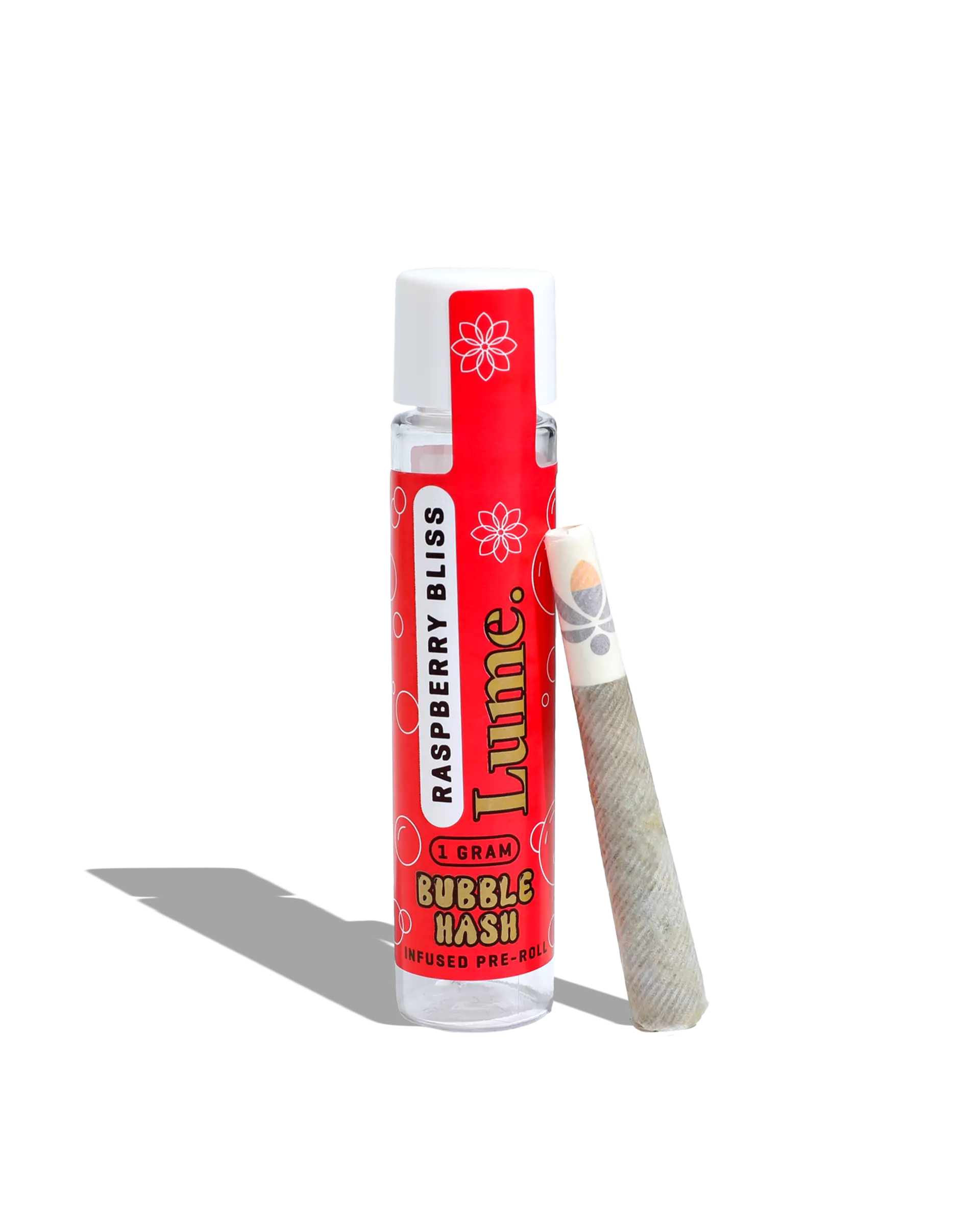 Raspberry Bliss Bubble Hash Infused Preroll 1g