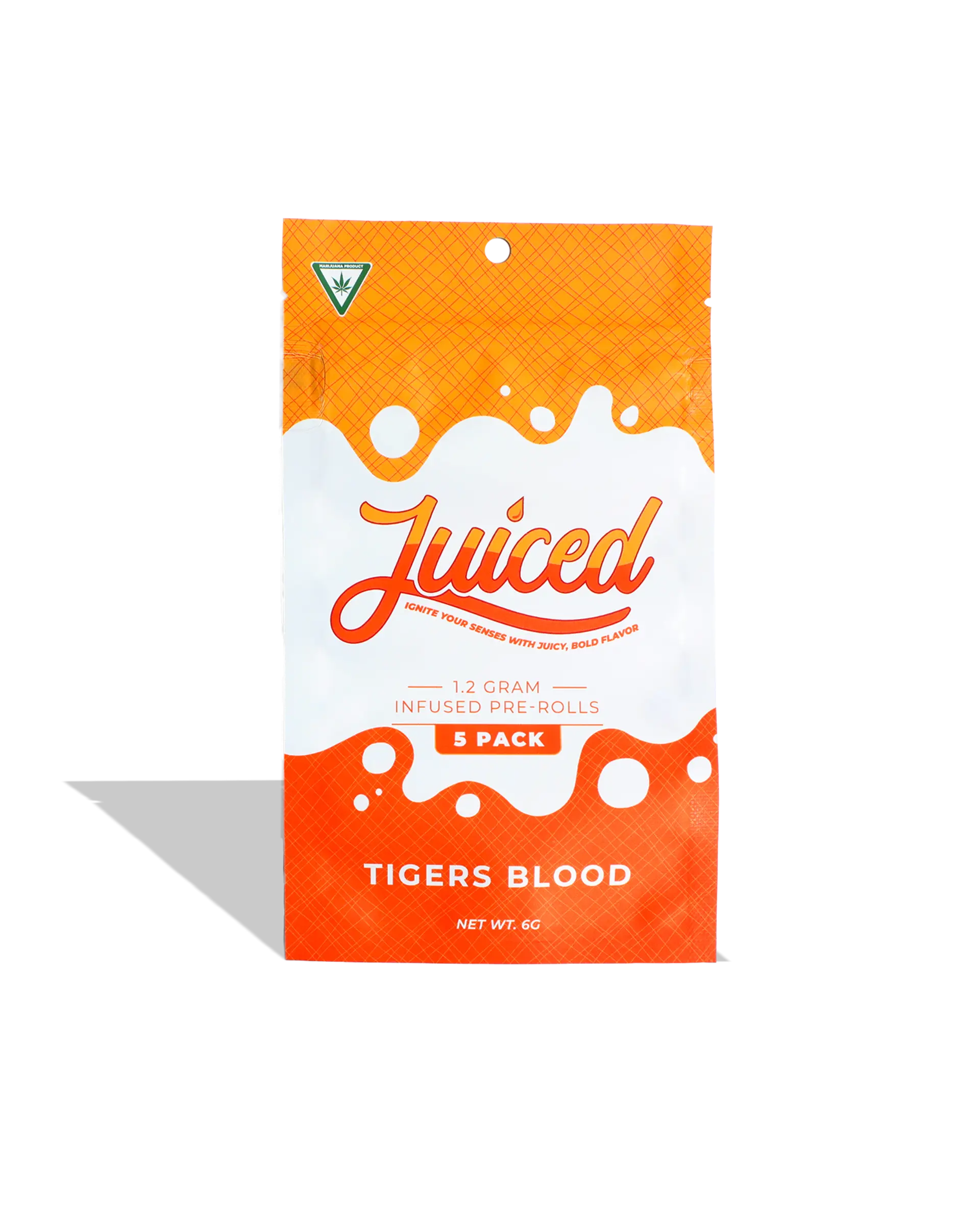 Tigers Blood Infused Preroll 5-pack