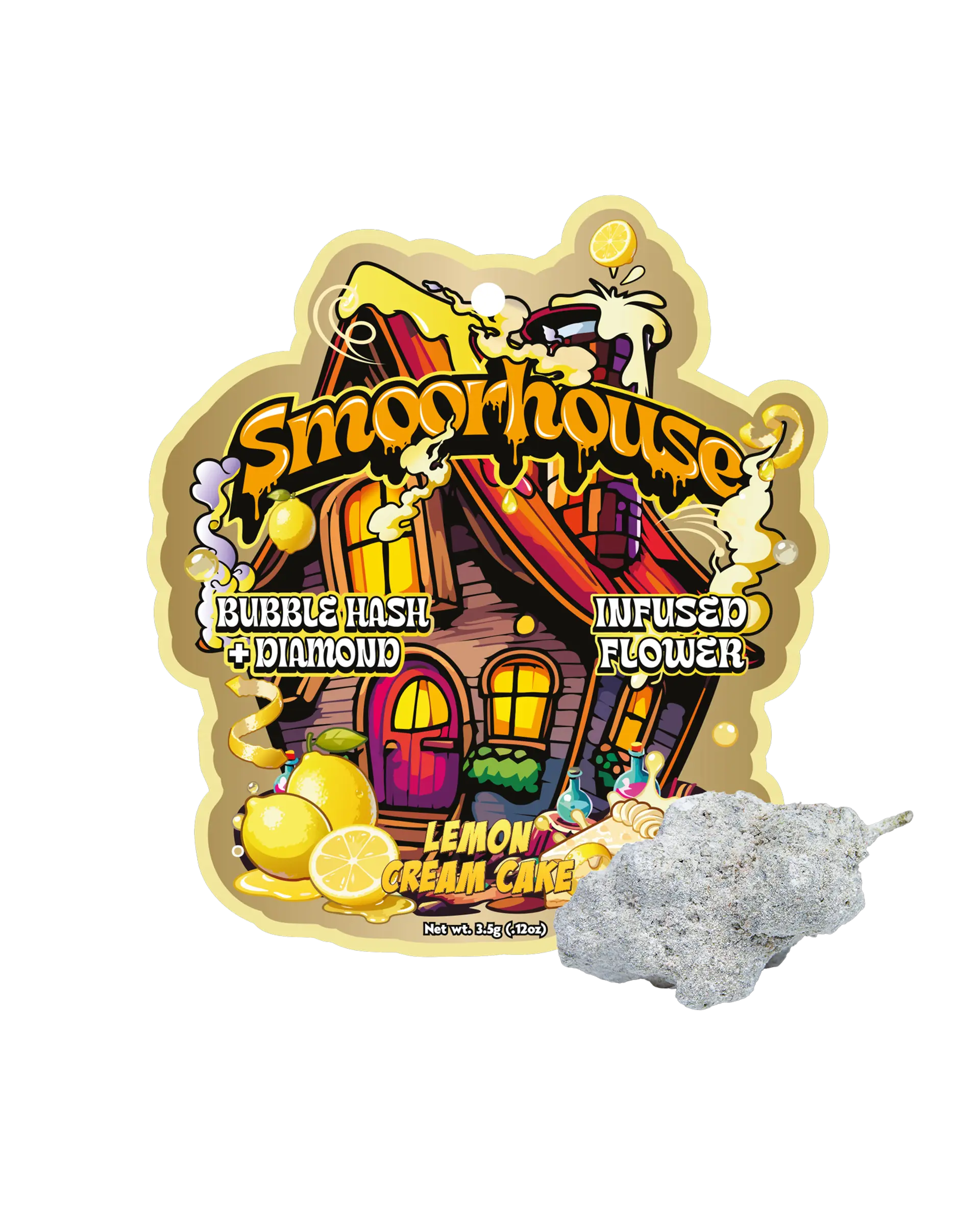 Lemon Cream Cake Bubble Hash Infused Flower 3.5g