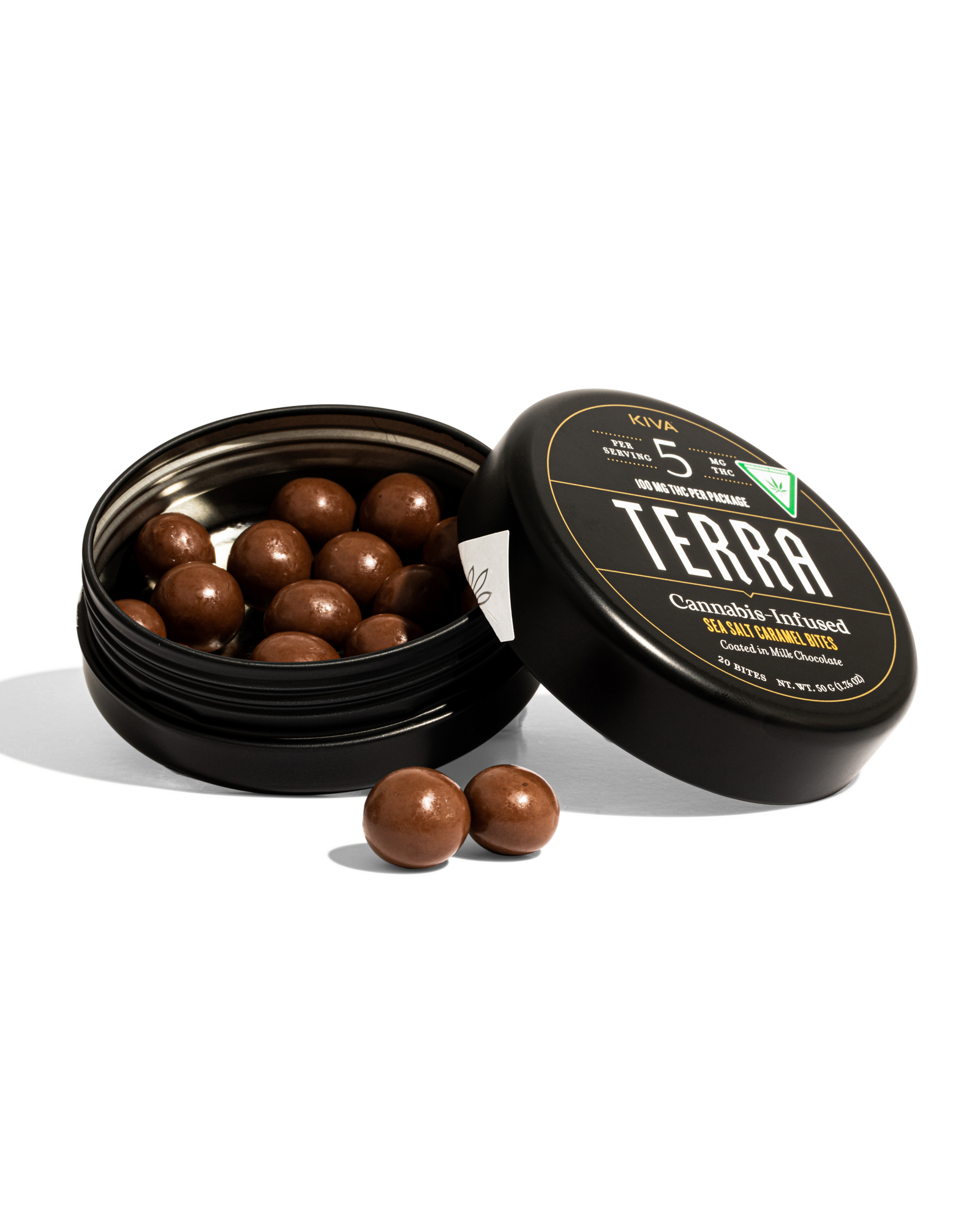 Sea Salt Caramel Terra Bites 20x5mg, 2 of 3