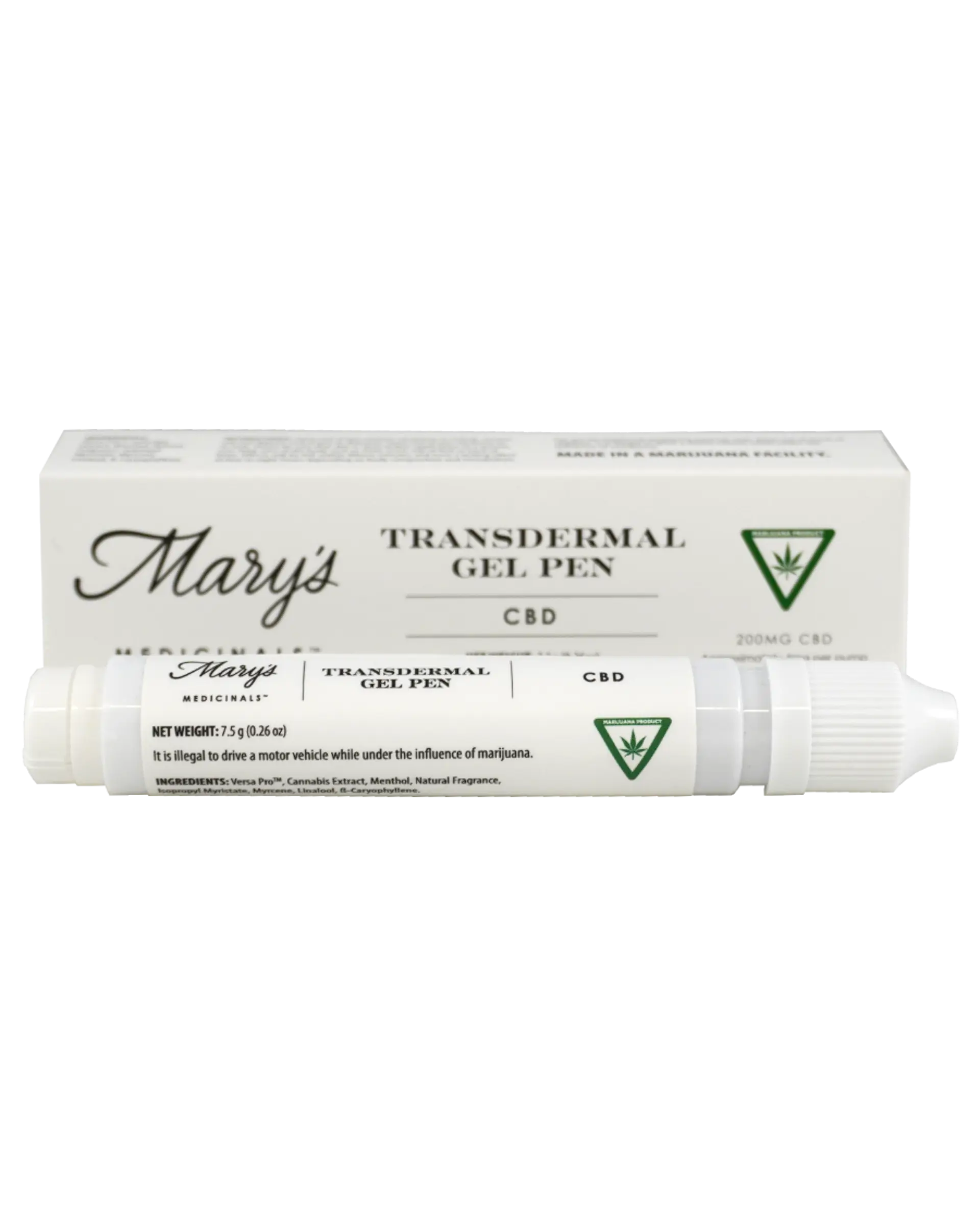 Transdermal CBD Gel Pen 200mg