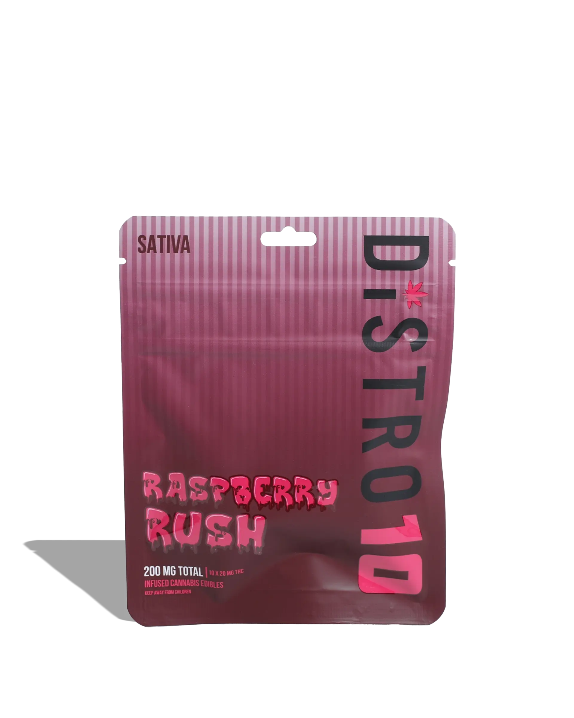 Raspberry Rush Gummies 10x20mg