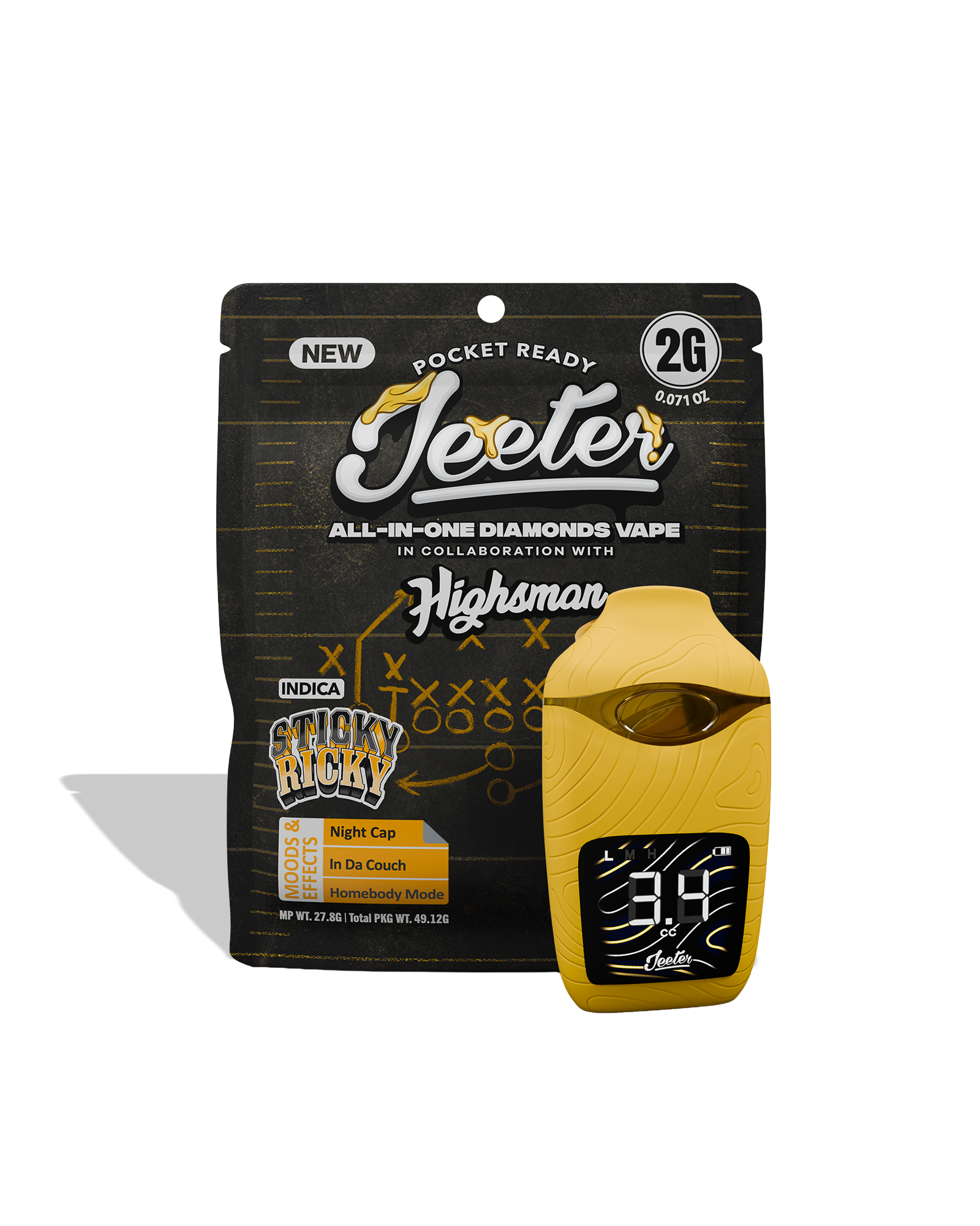 Sticky Ricky Disposable Cart 2g, 1 of 1