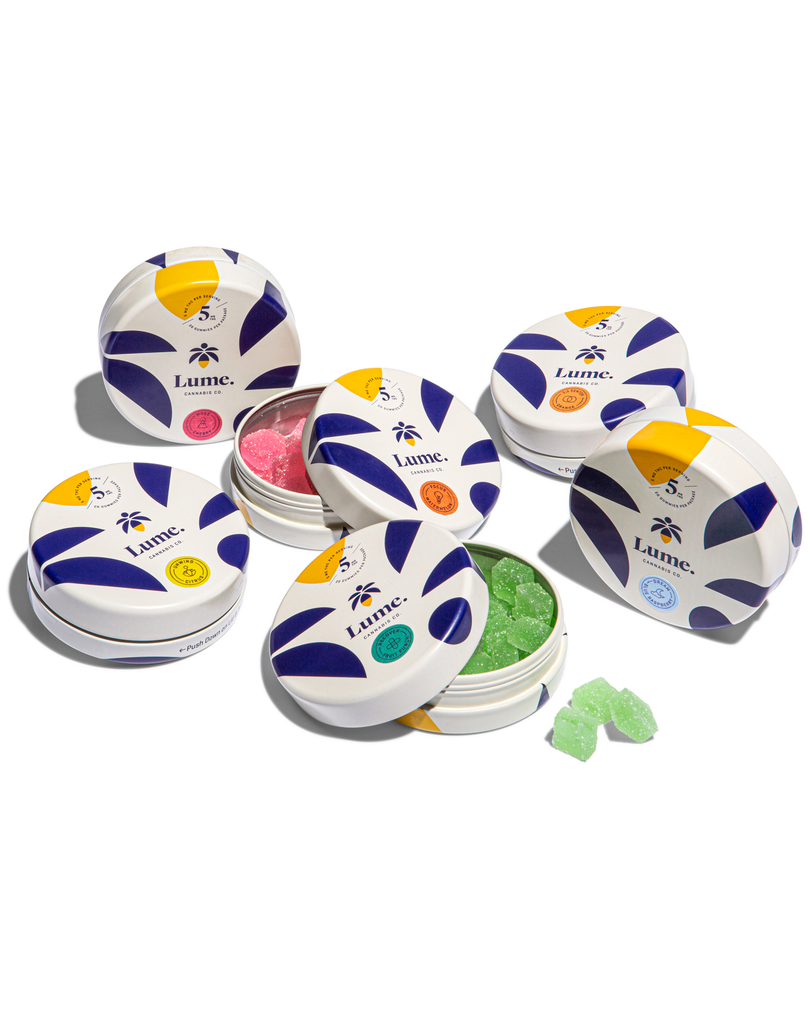 Unwind - Citrus Gummies 20x5mg, 3 of 4