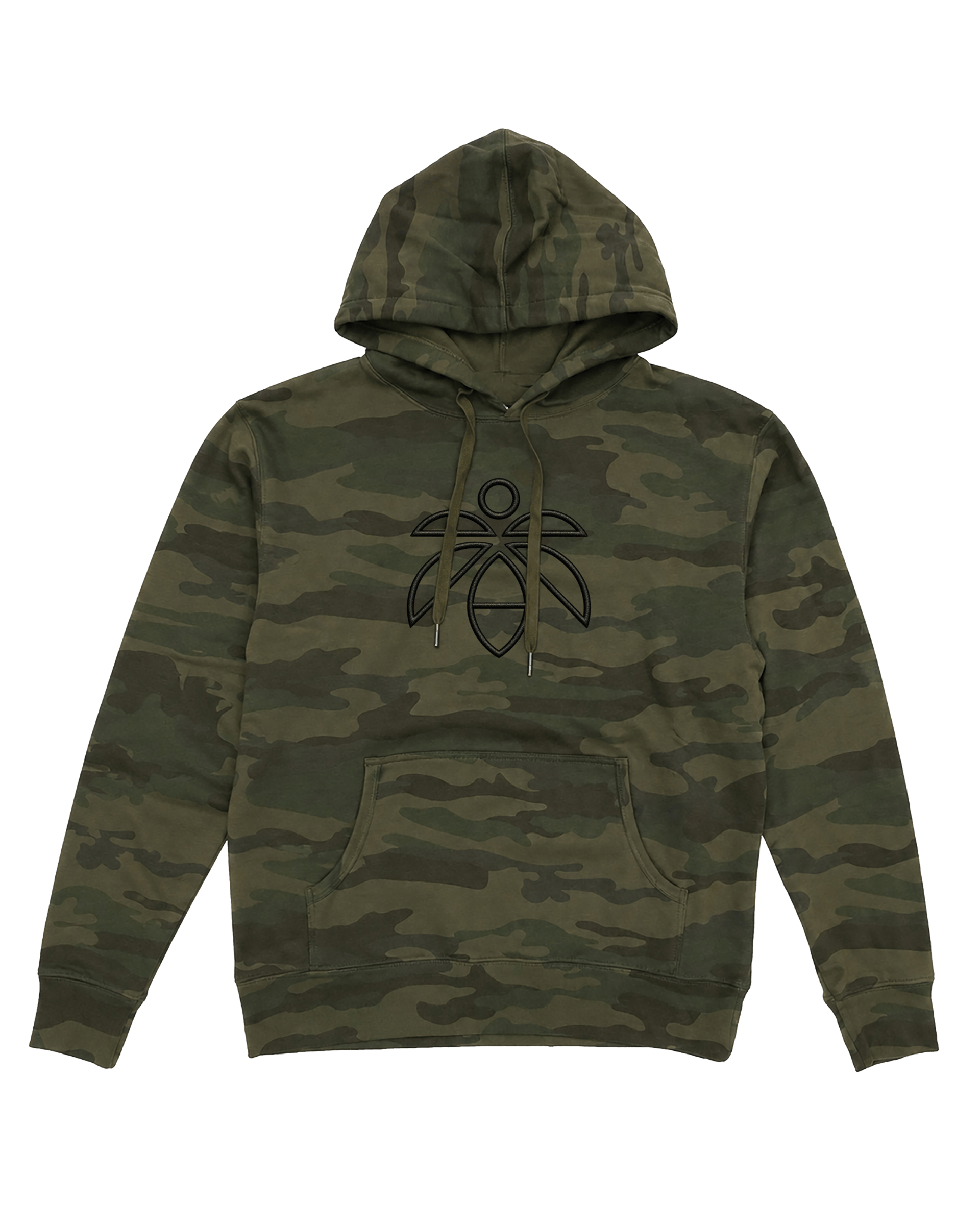 Lume Logo Hoodie - Forest Camo (XL)