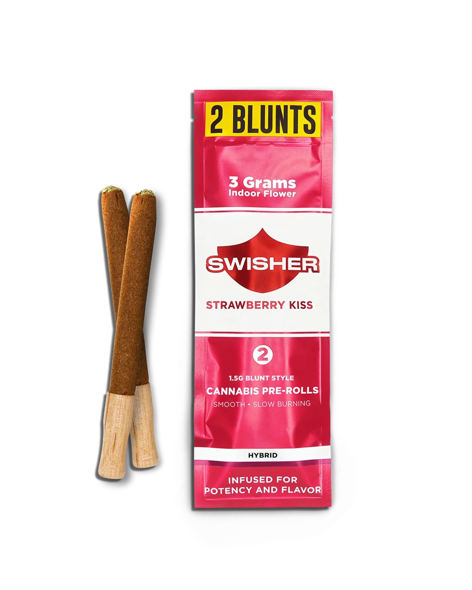 Strawberry Kiss Infused Blunt 2-pack