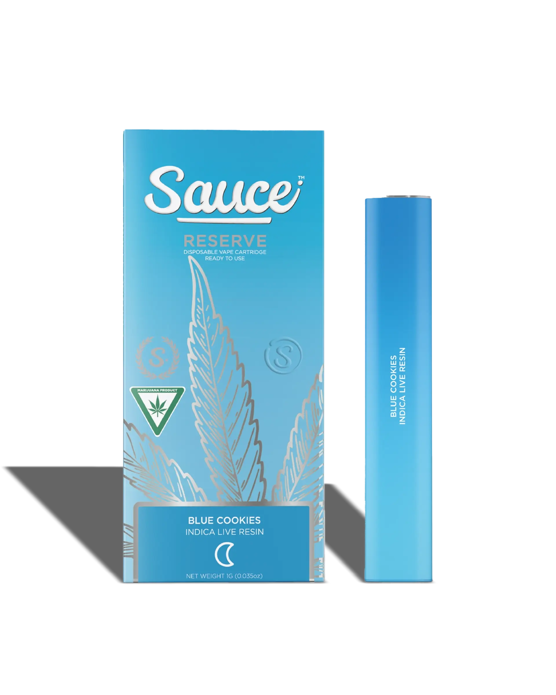 Blue Cookies Live Resin Disposable Cart 1g