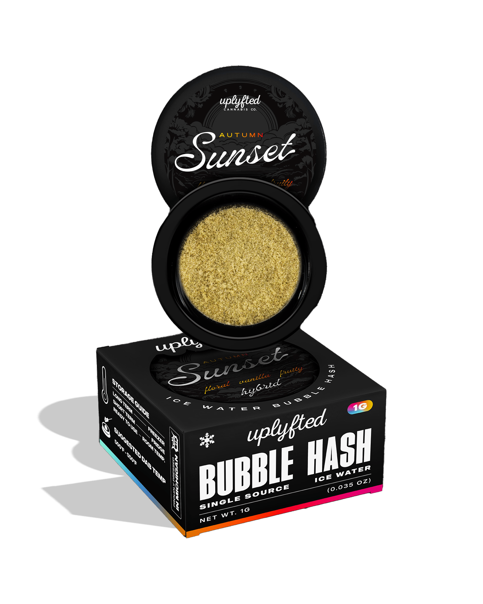 Autumn Sunset Bubble Hash 1g