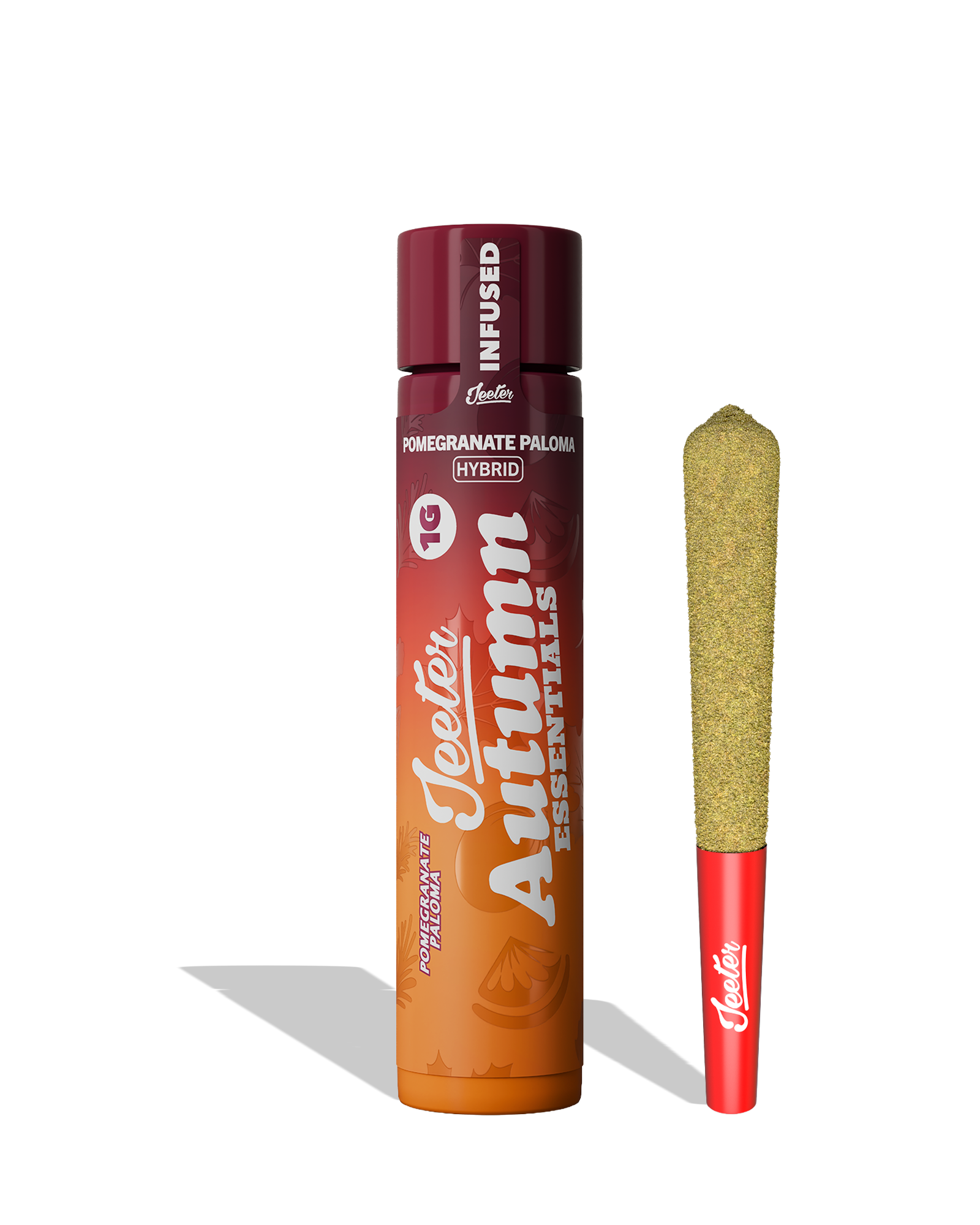 Live Rosin Enhanced Jeeter Pomegranate Paloma Infused Preroll 1g, 1 of 1