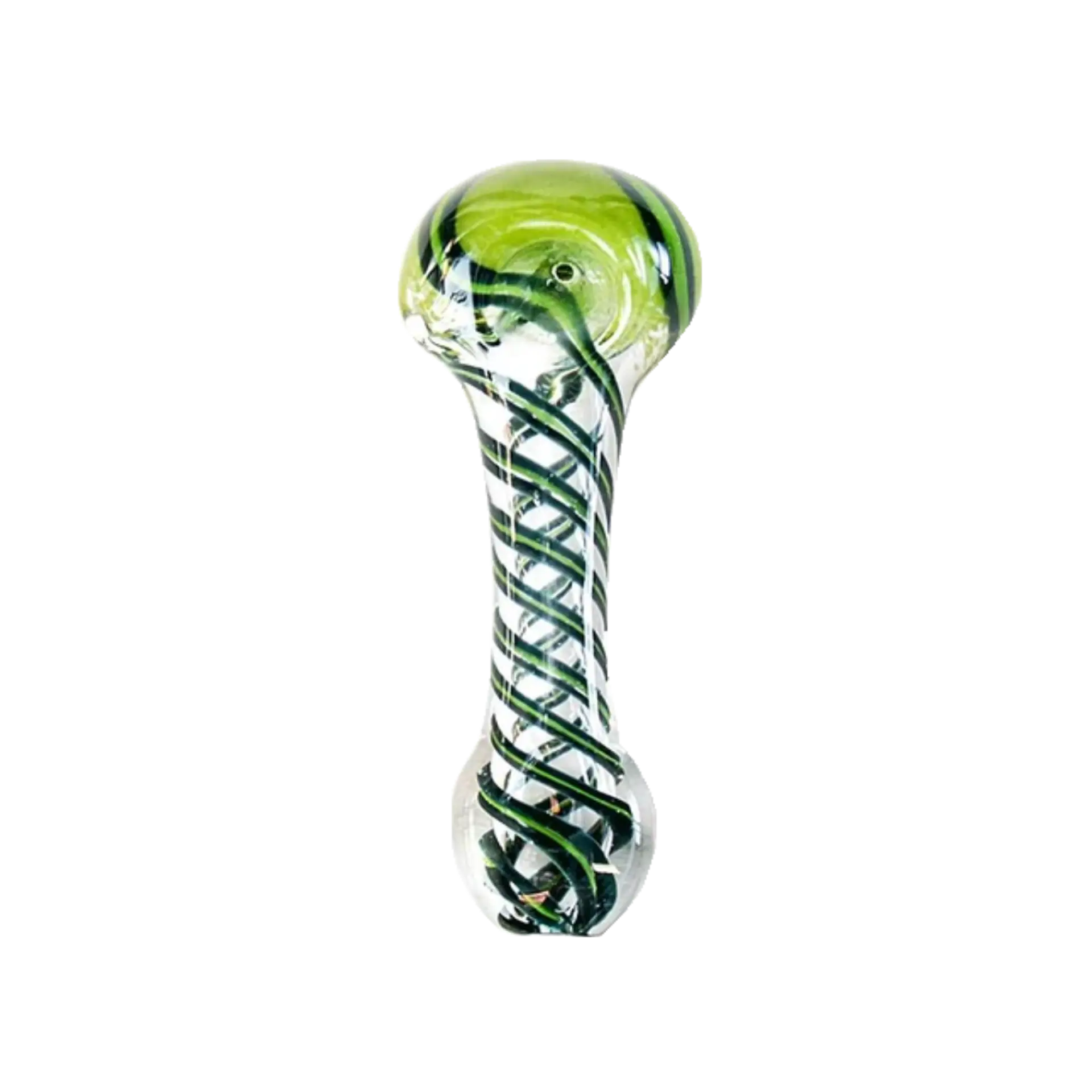 4.5" Frit Head Spiral Hand Pipe, 1 of 1
