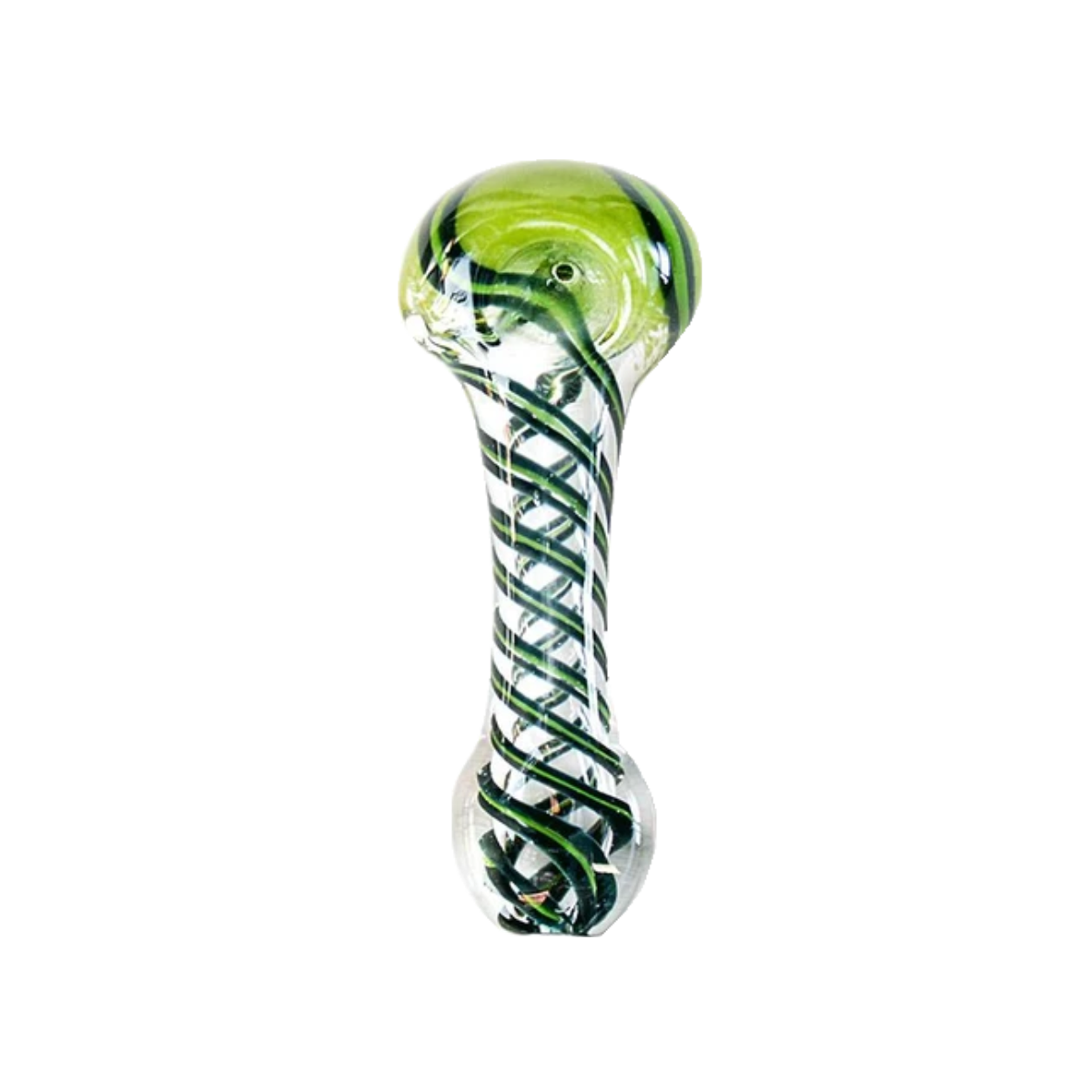 4.5" Frit Head Spiral Hand Pipe, 1 of 1