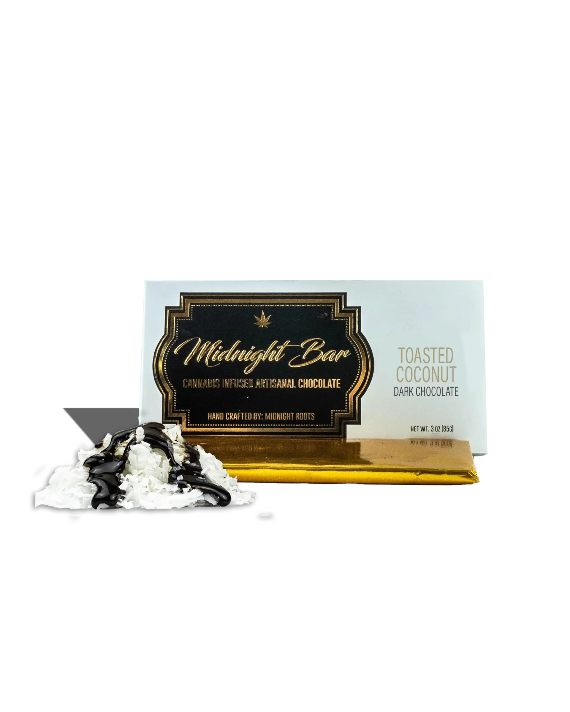 Toasted Coconut Dark Chocolate 200mg