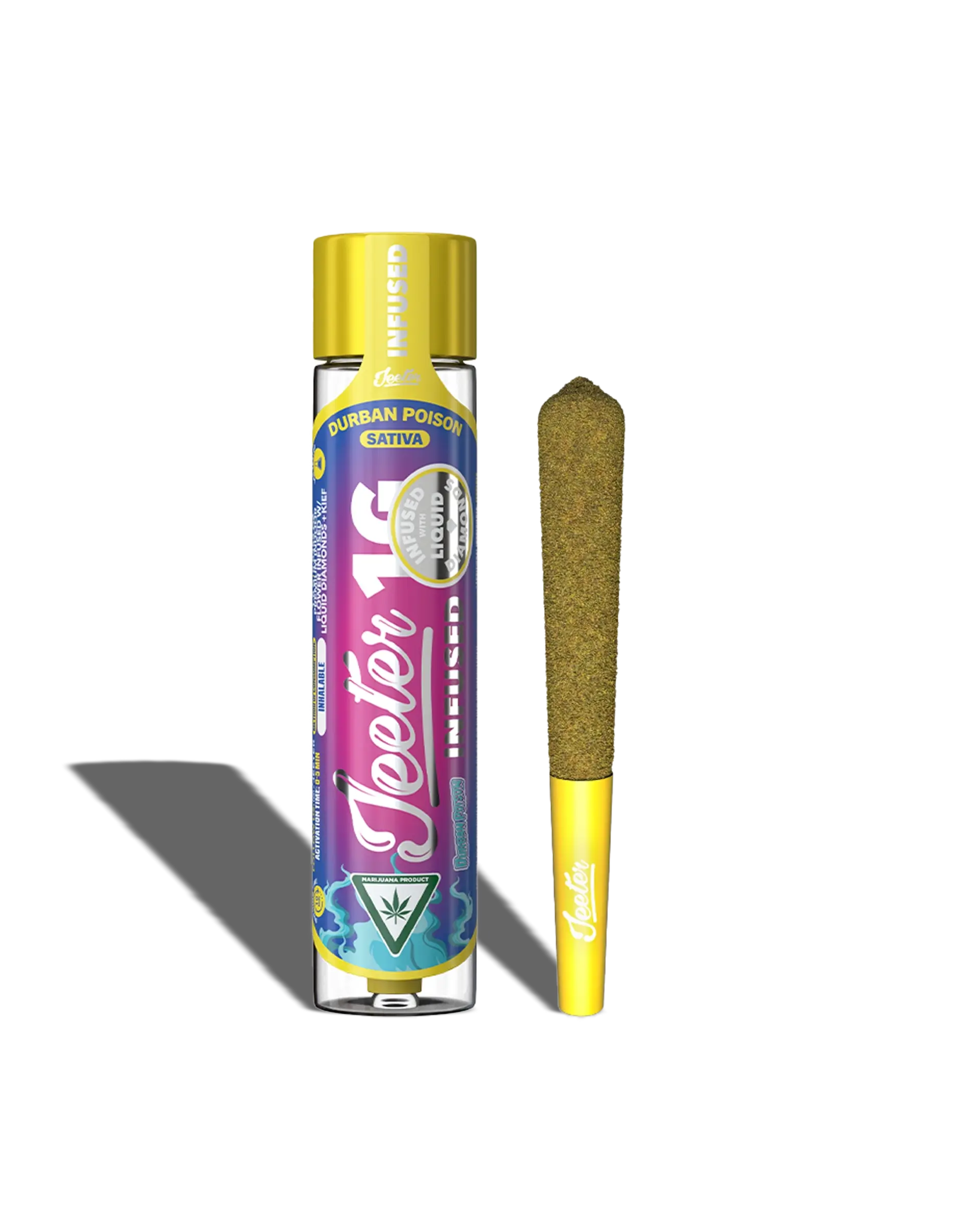 Jeeter Durban Poison Infused Preroll 1g