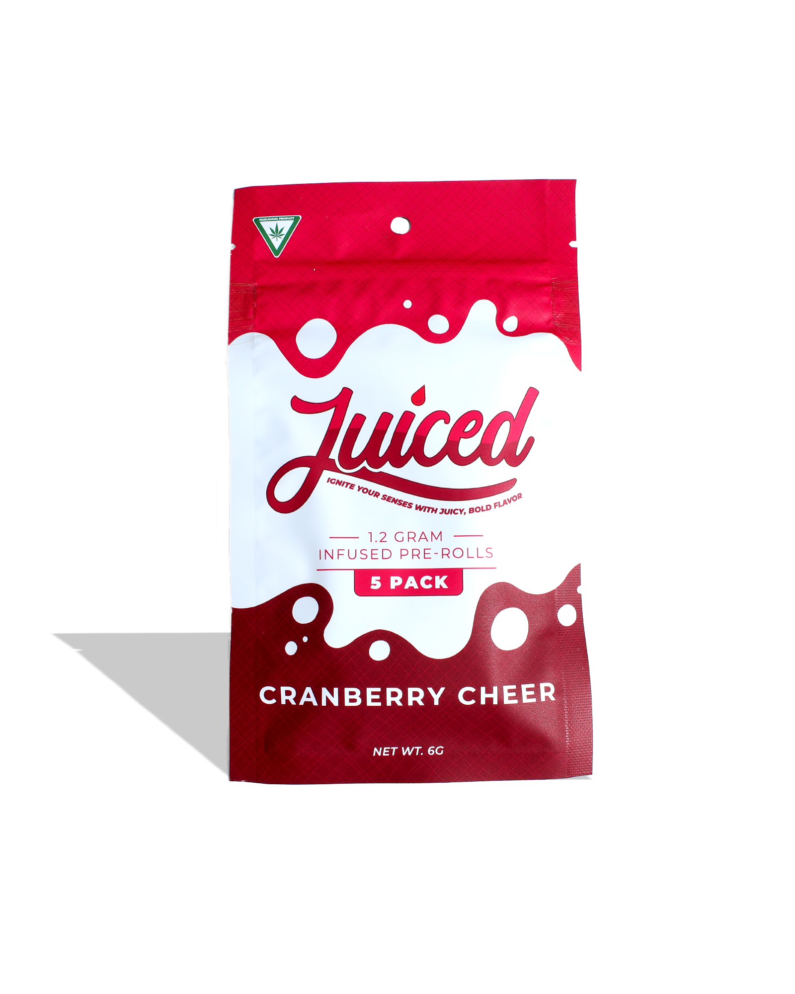 Cranberry Cheer Infused Preroll 5-pack, 1 of 1