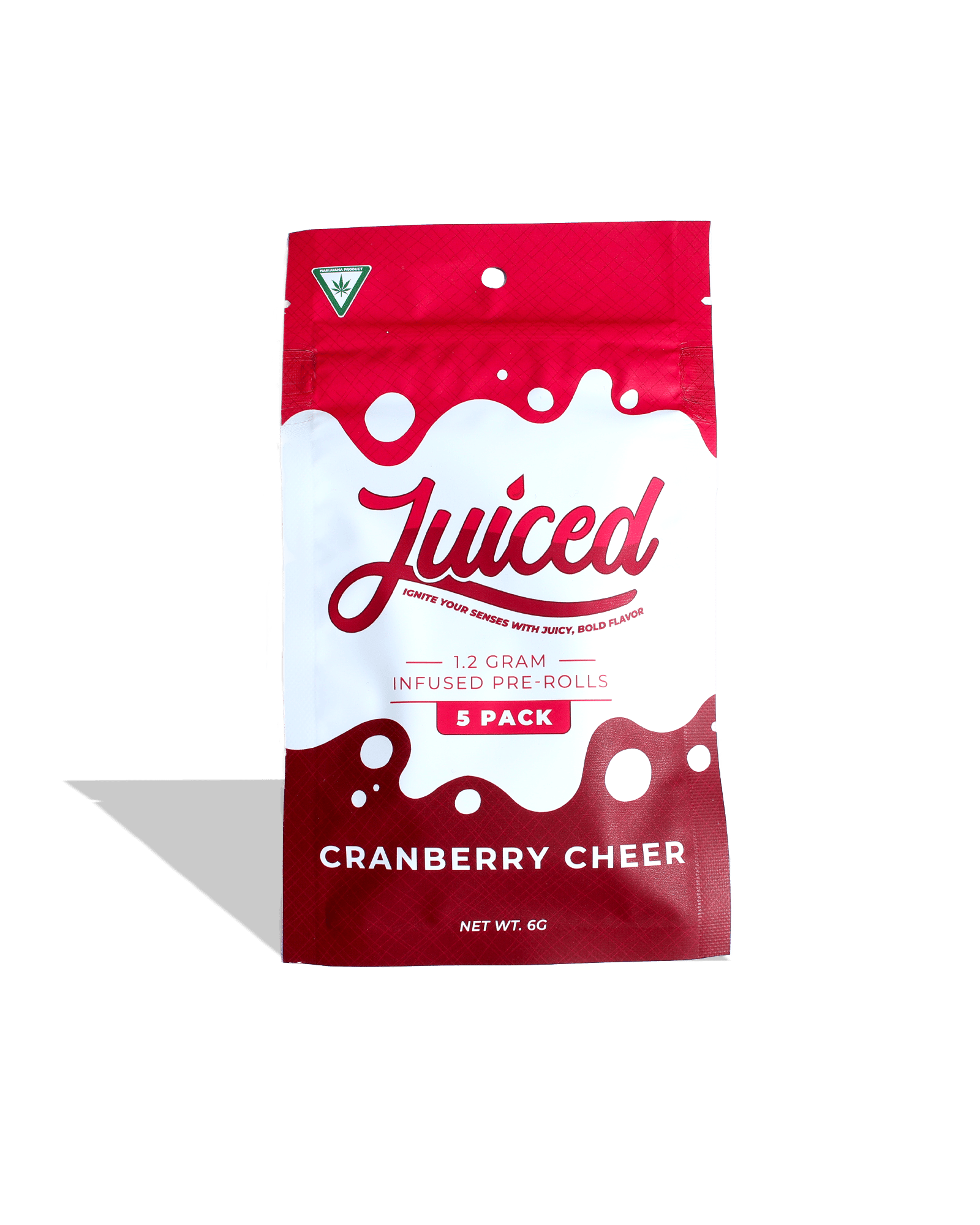 Cranberry Cheer Infused Preroll 5-pack