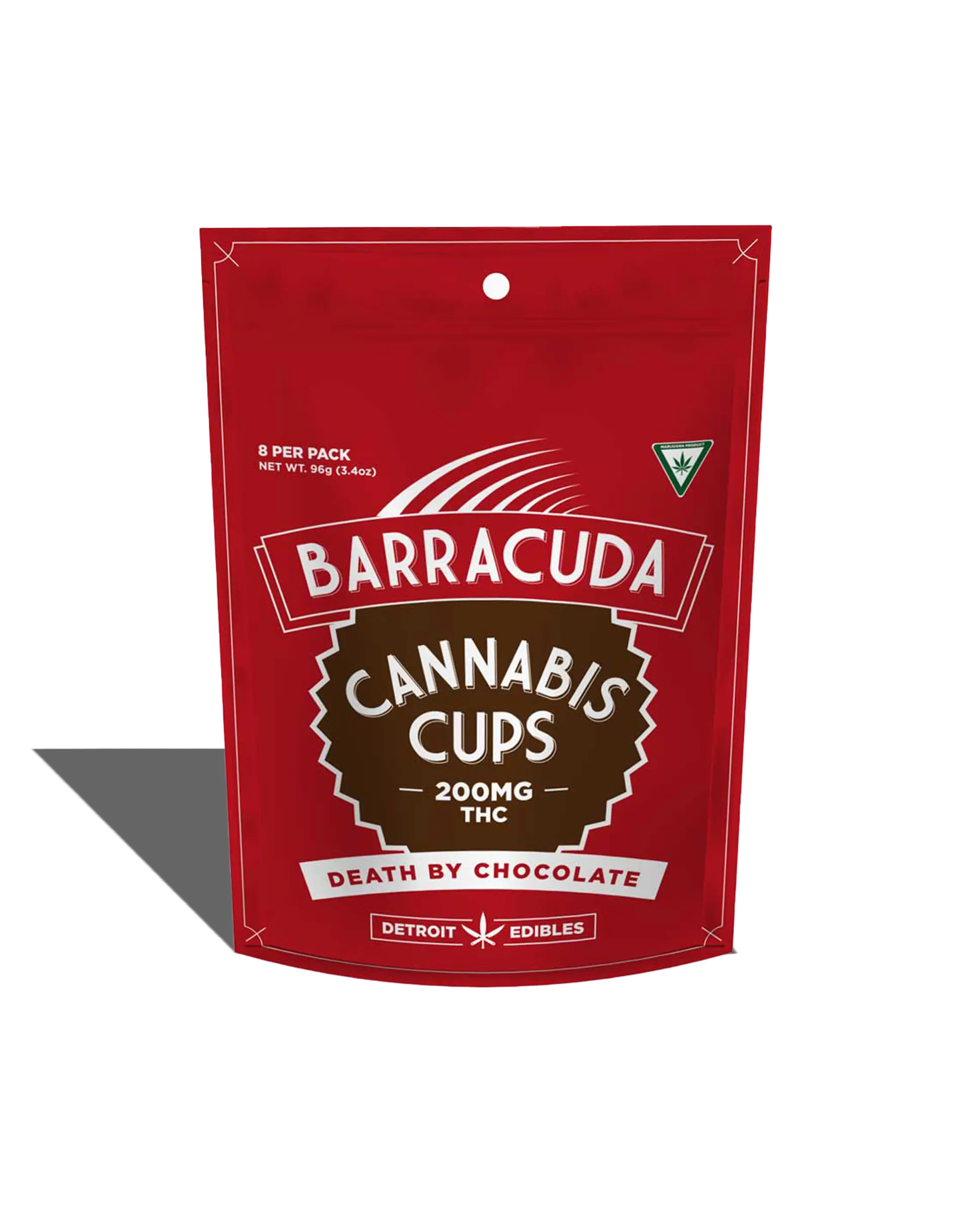 Death By Chocolate Cannabis Cups 8x25mg