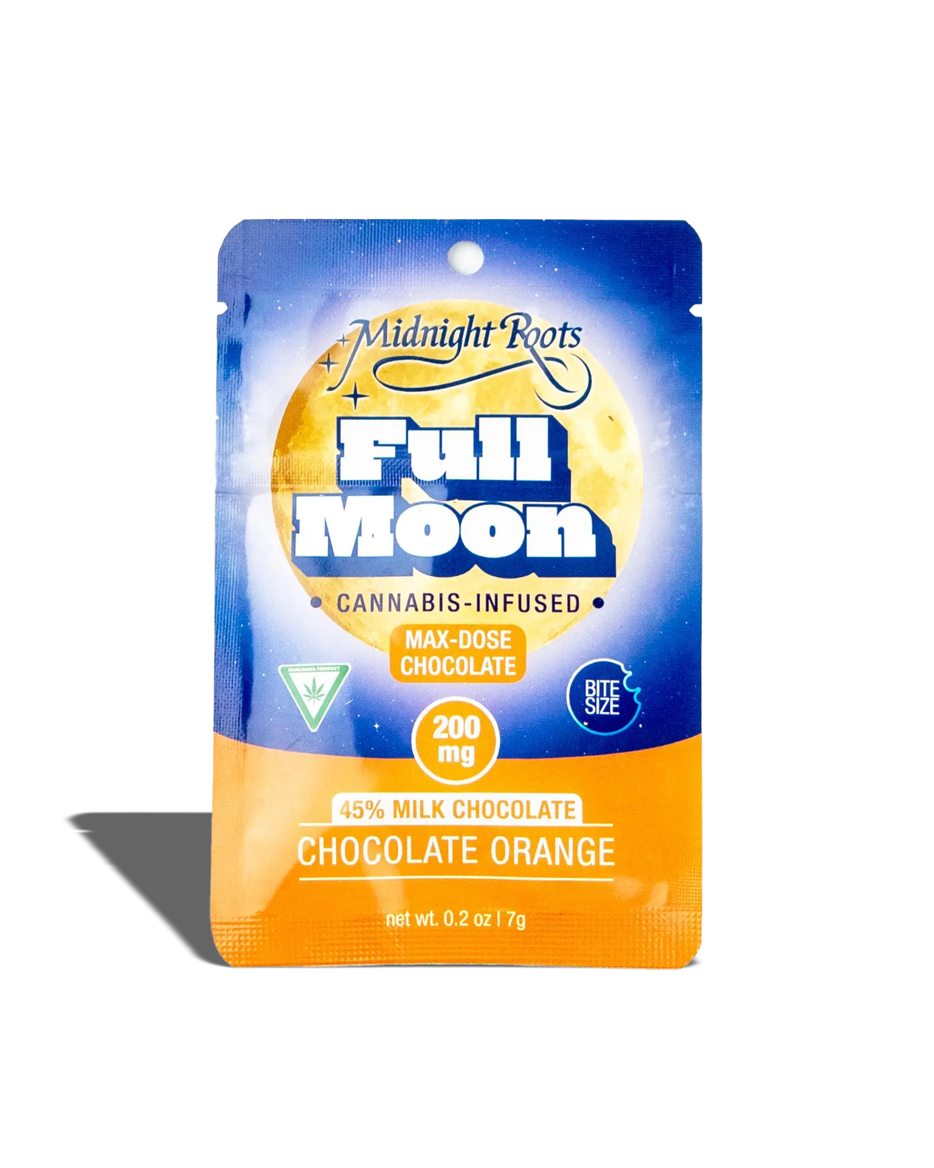 Full Moon Orange Milk Chocolate 200mg, 1 of 1