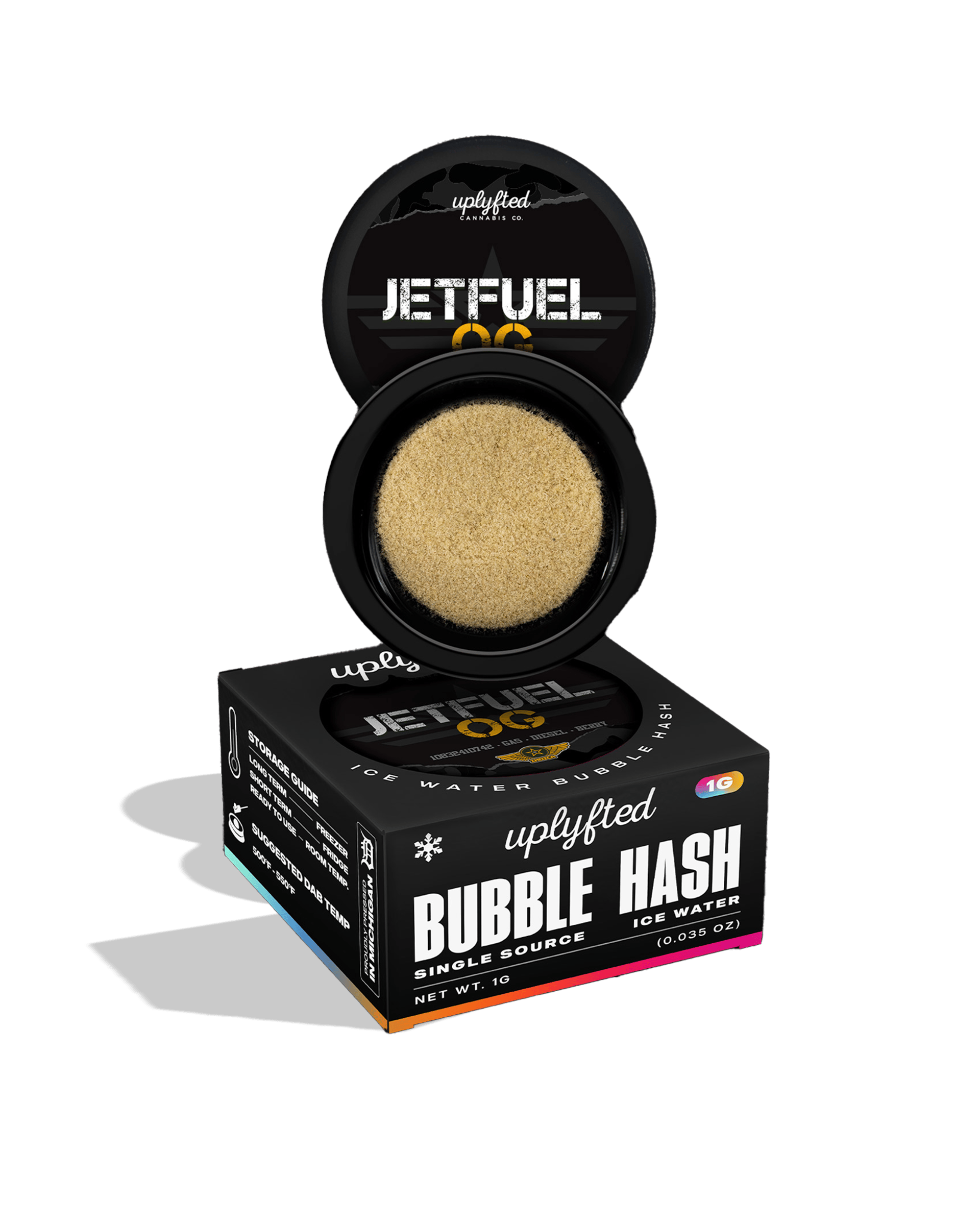 Jet Fuel OG Bubble Hash 1g