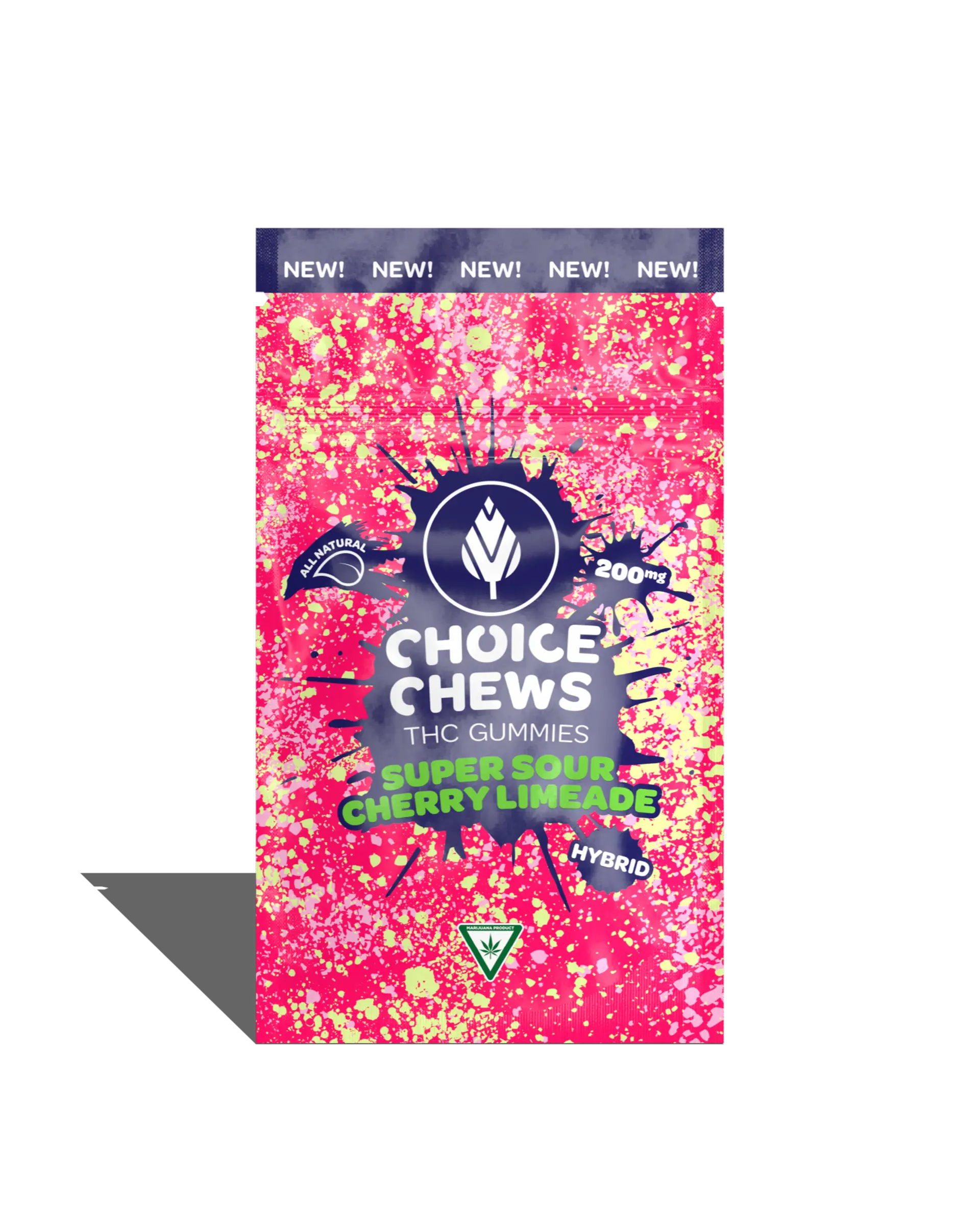 Super Sour Cherry Limeade Soft Chew 10x20mg