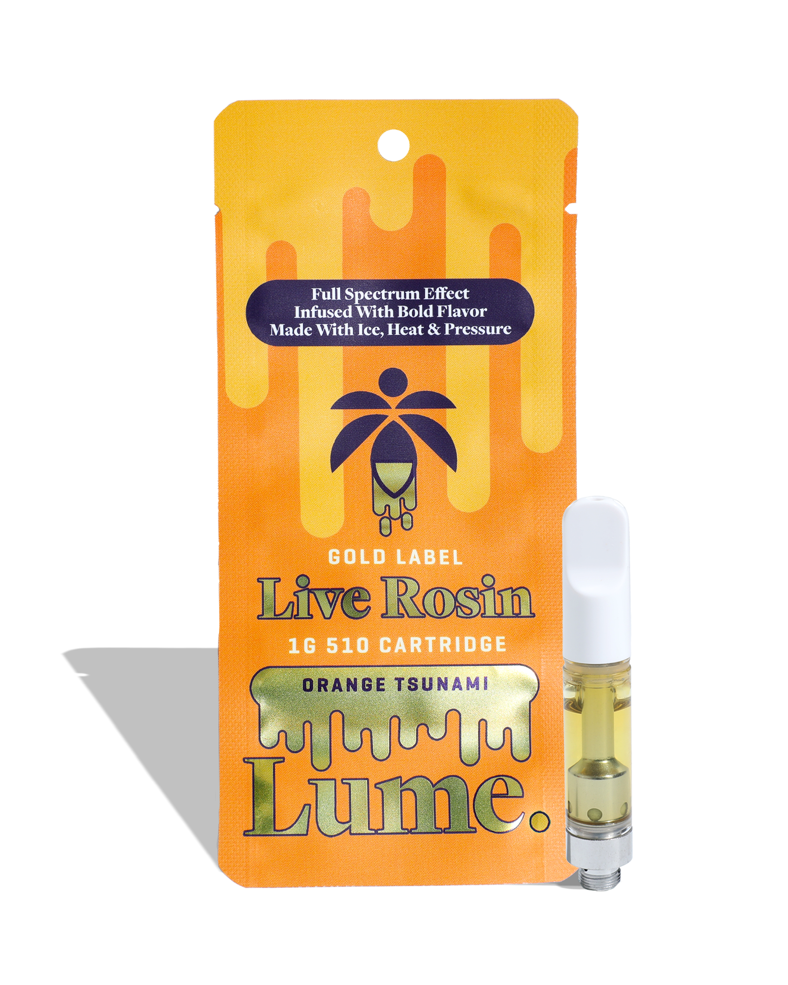 Orange Tsunami Live Rosin Cart 1g, 1 of 1